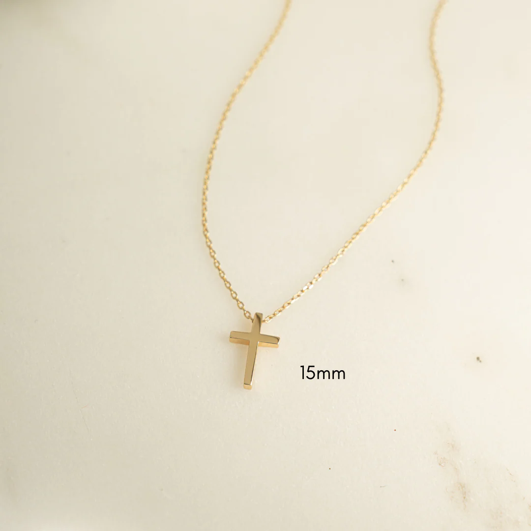 Plain Cross Necklace - Image 6