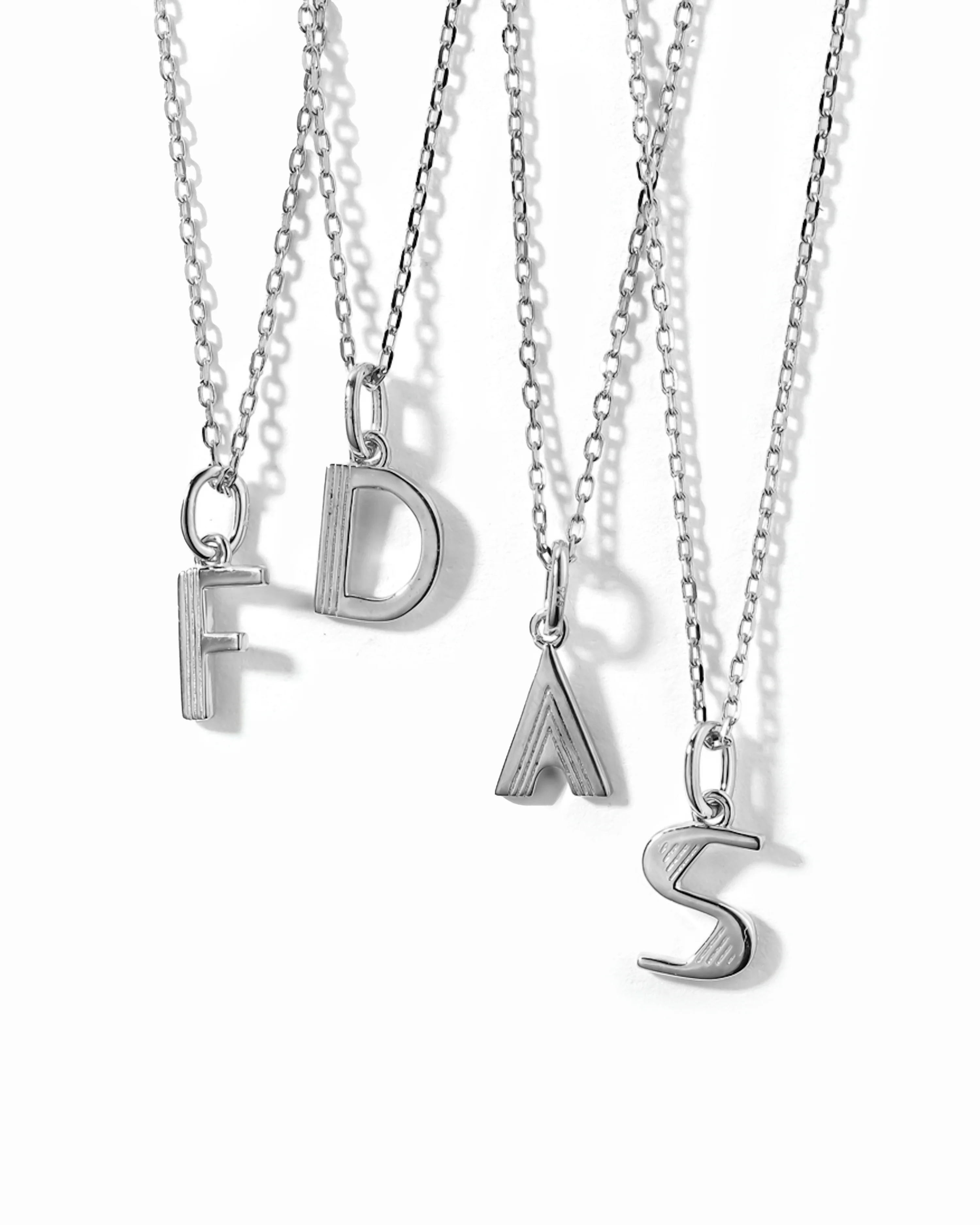 Plain Initial Necklaces - Image 7