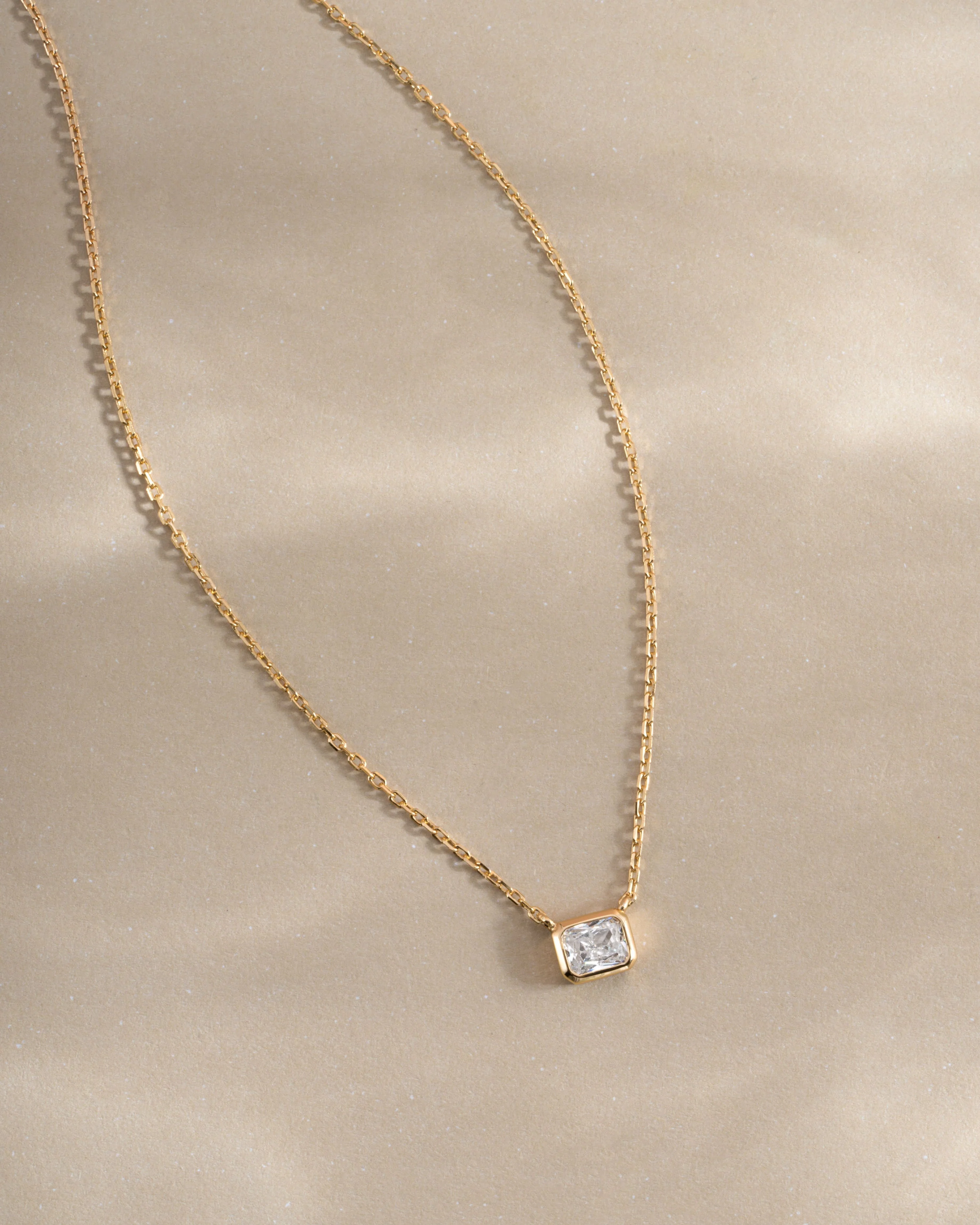 Radiant Bezel Necklace - Image 10