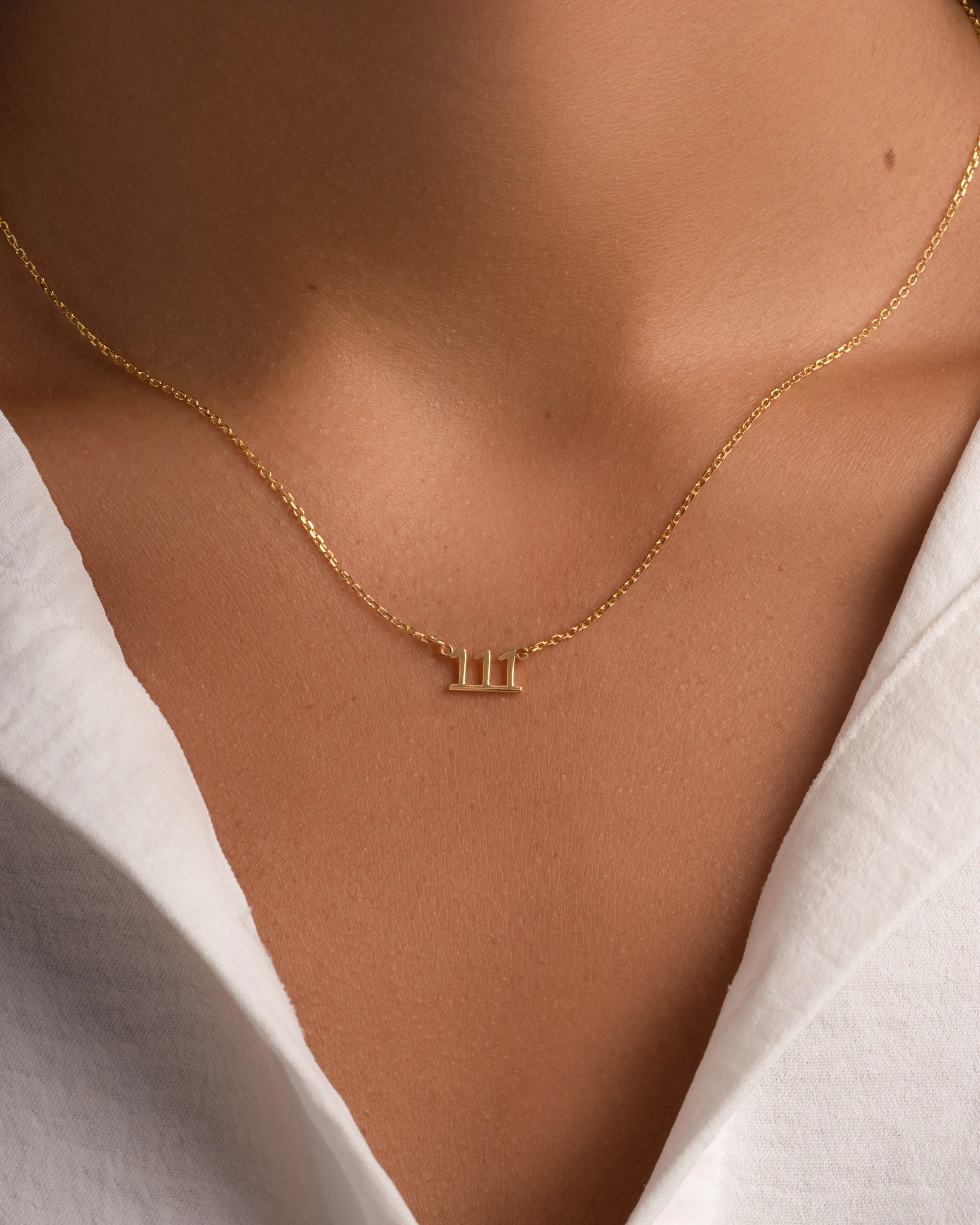 111 Ready to Ship Angel Number Necklace - Image 2