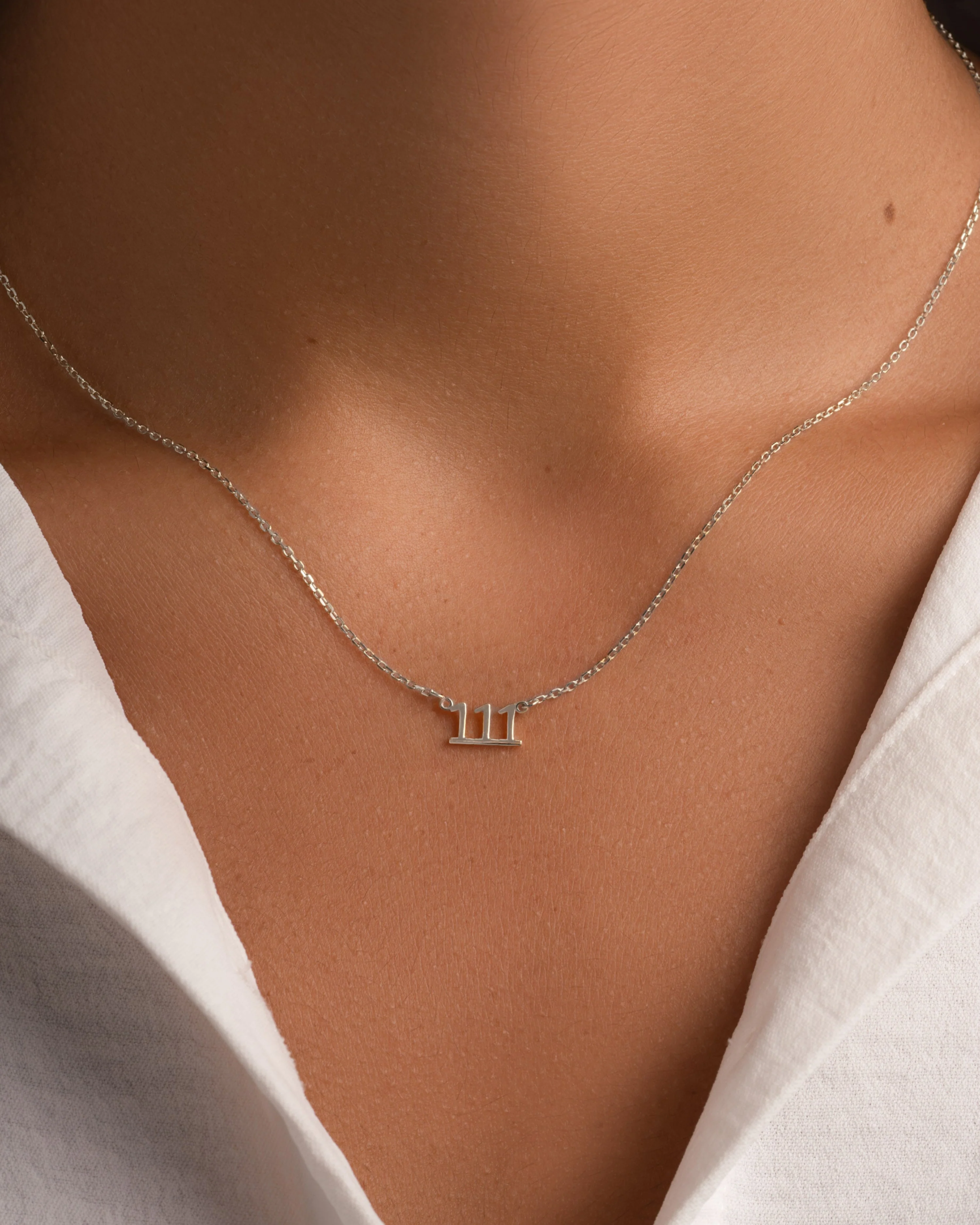 111 Ready to Ship Angel Number Necklace - Image 4