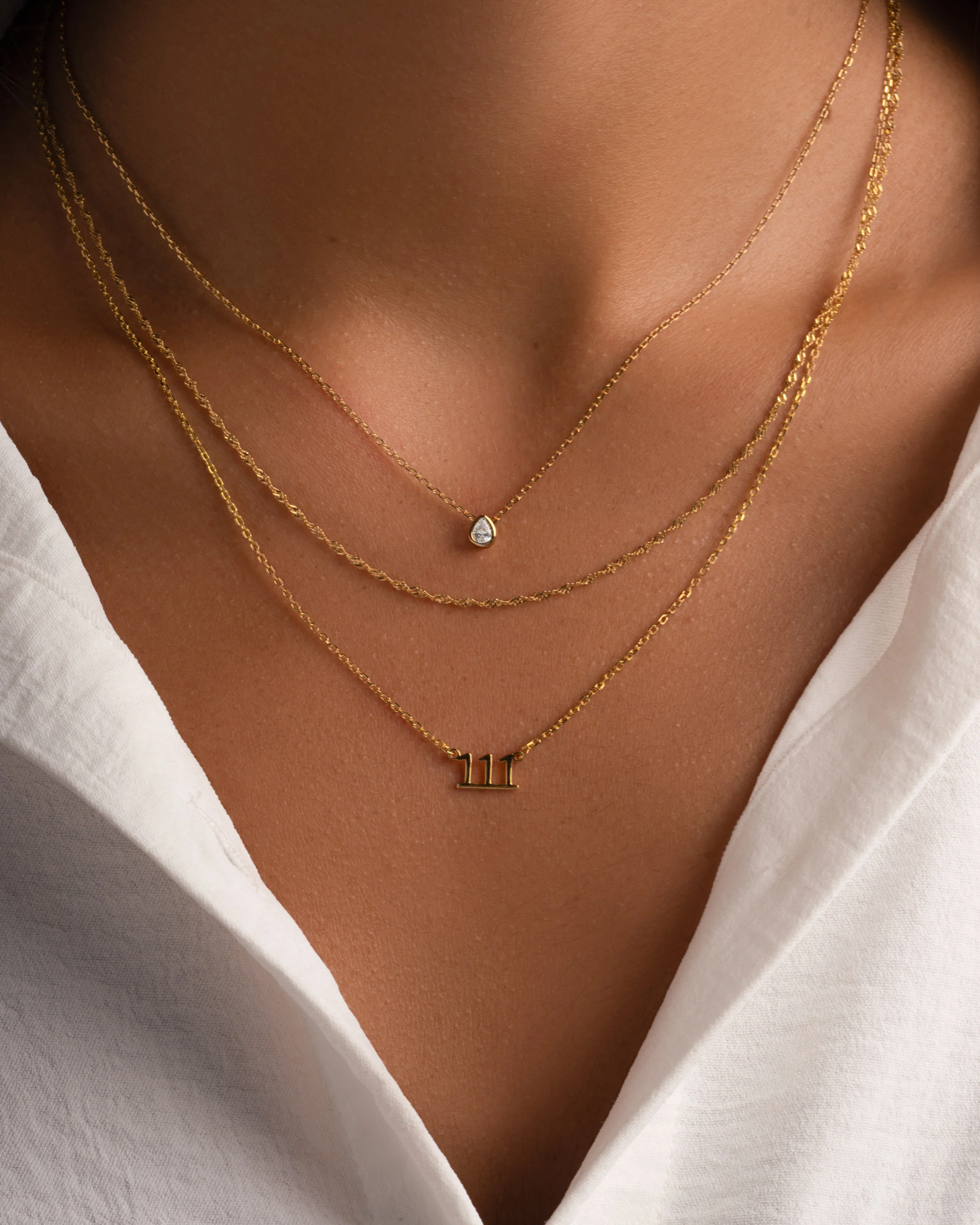 111 Ready to Ship Angel Number Necklace - Image 7