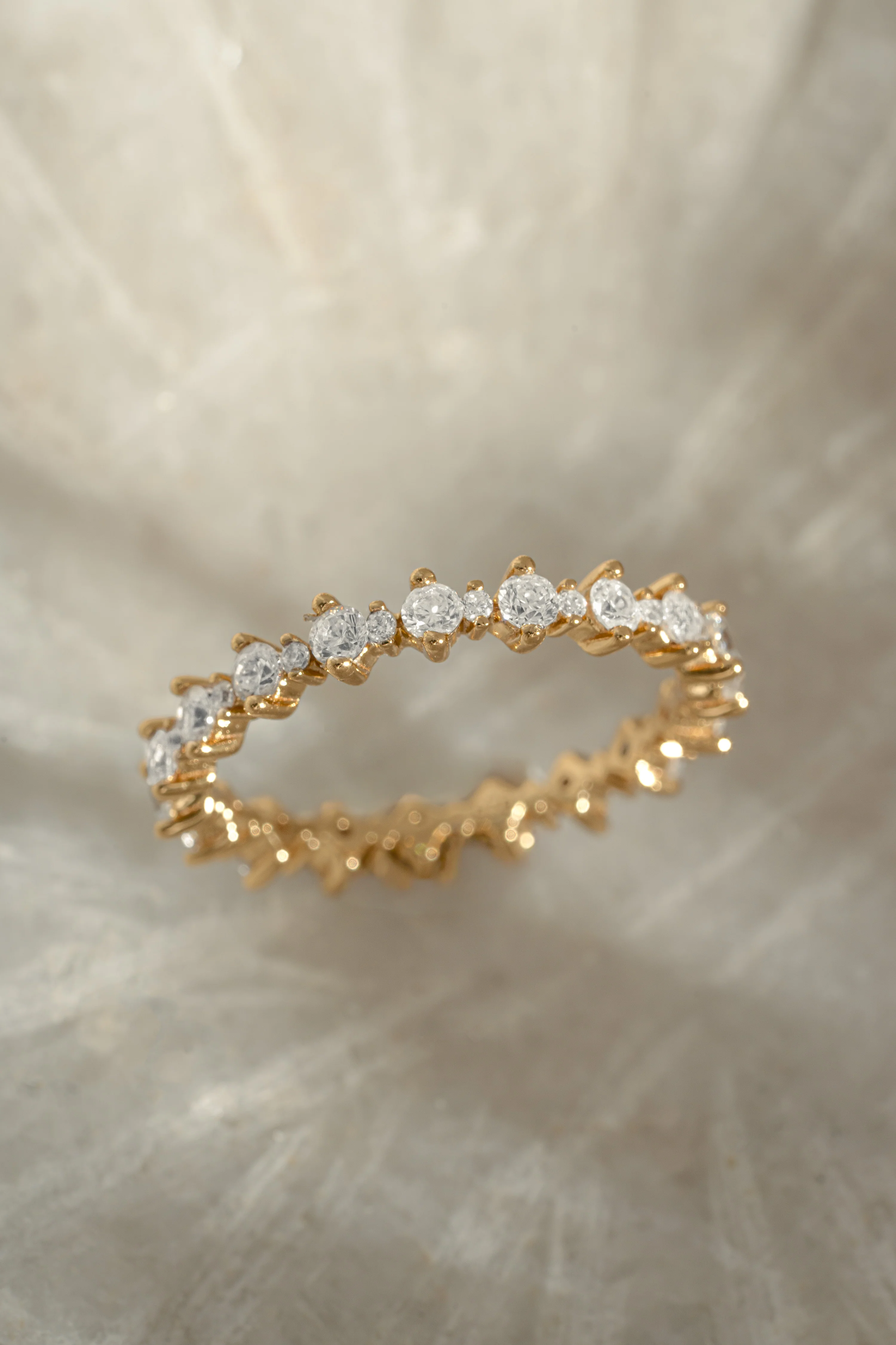 Rebecca Eternity Ring - Image 10