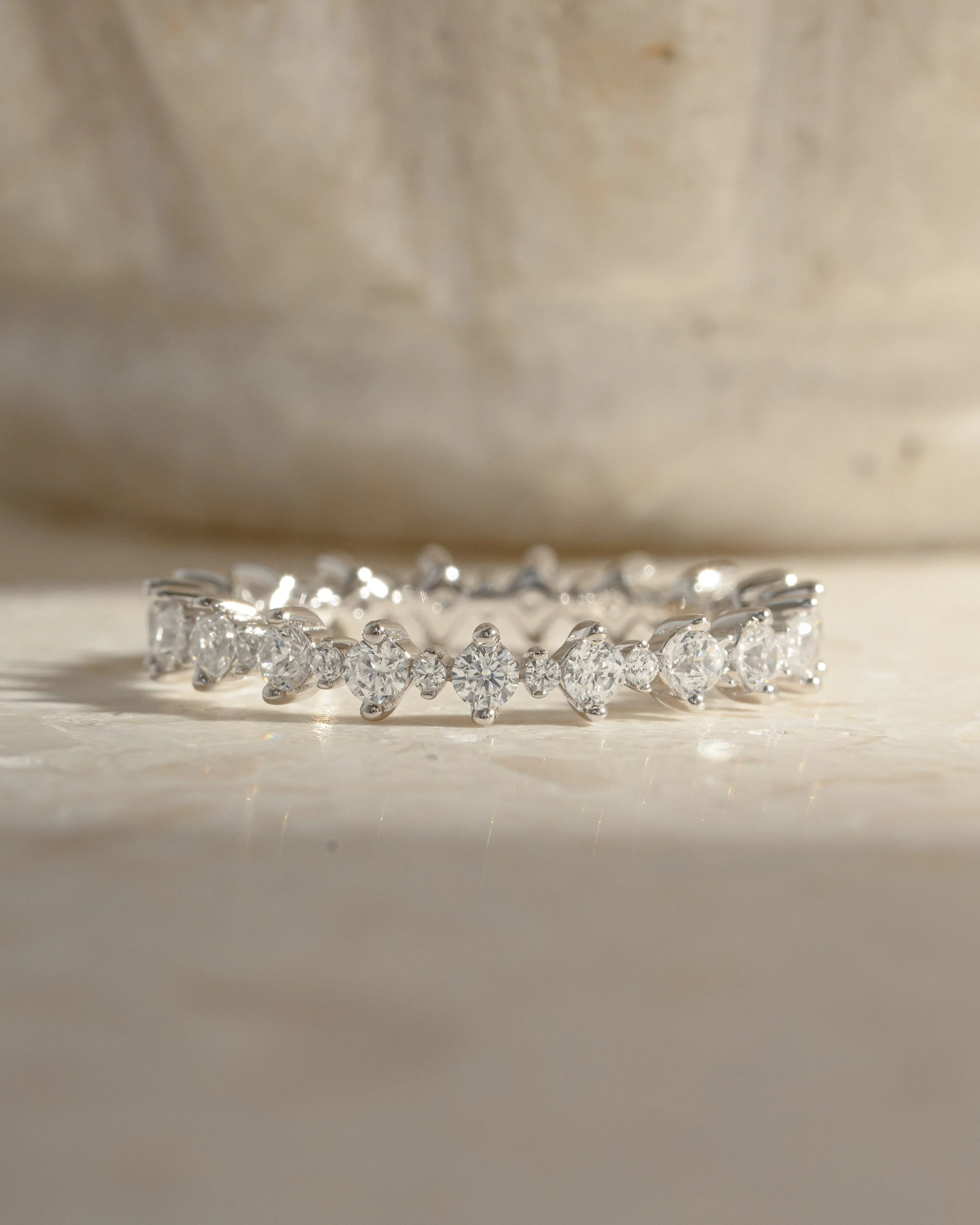 Rebecca Eternity Ring - Image 5