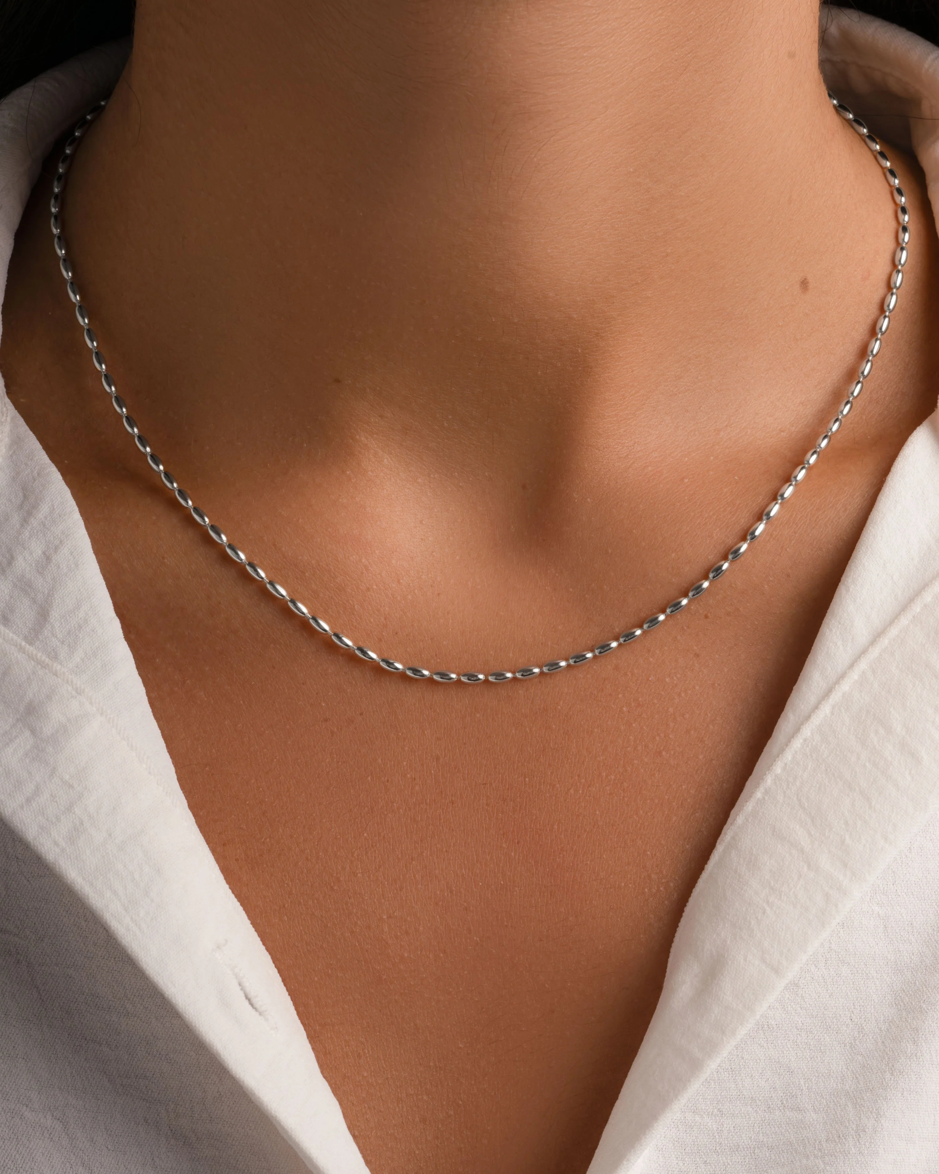 Rice Bead Necklace - Image 4