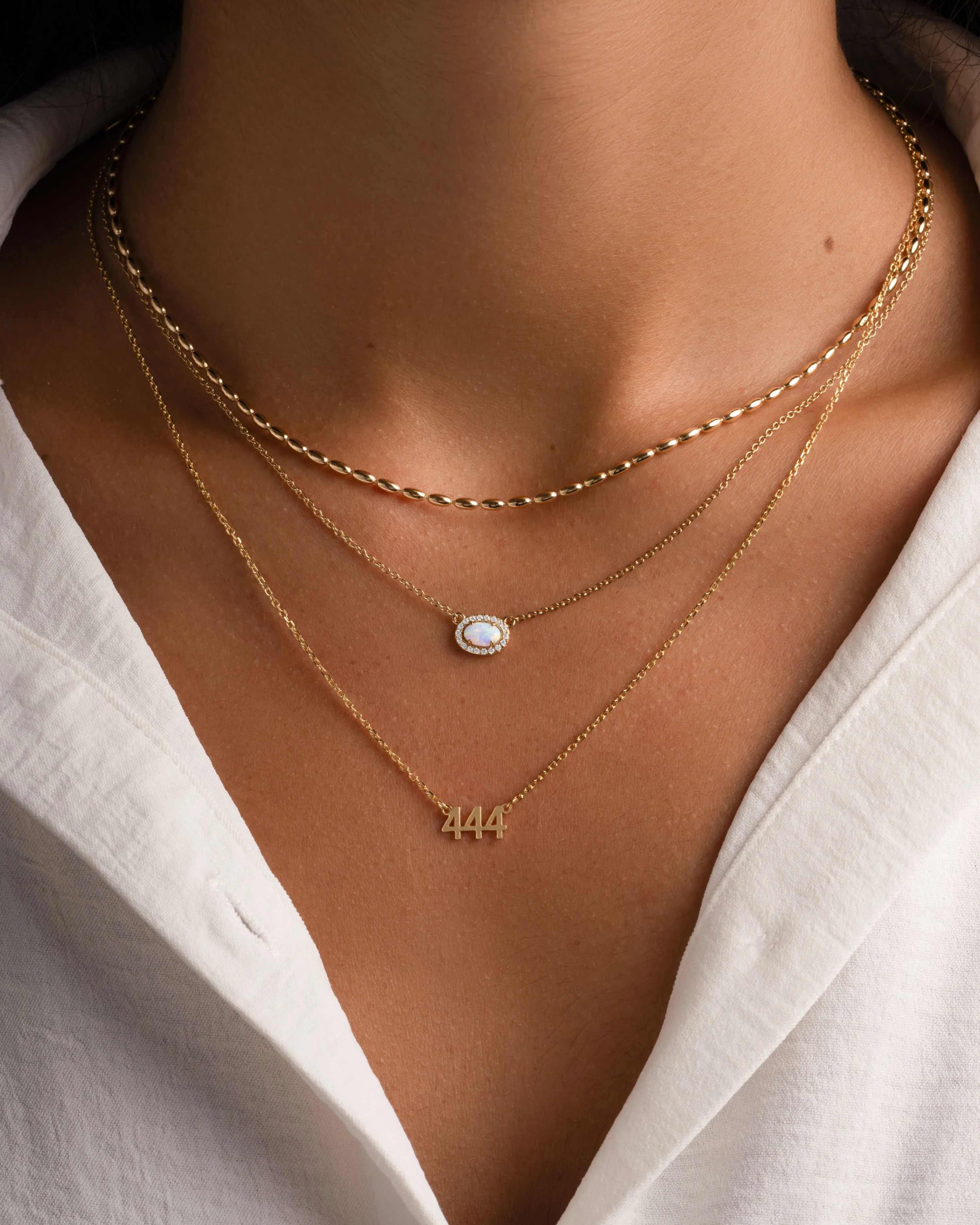Rice Bead Necklace - Image 7