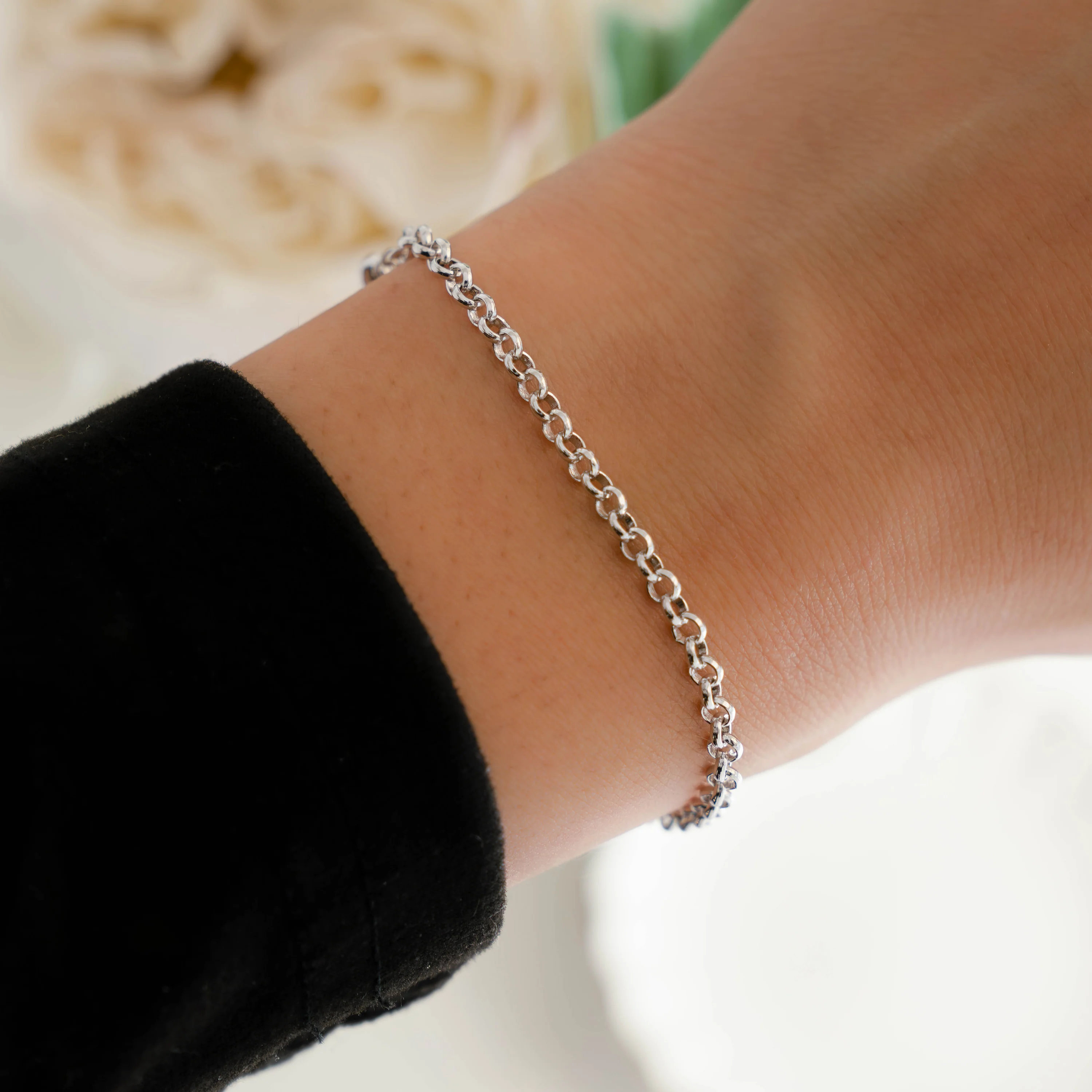 Rolo Chain Bracelet - Image 4