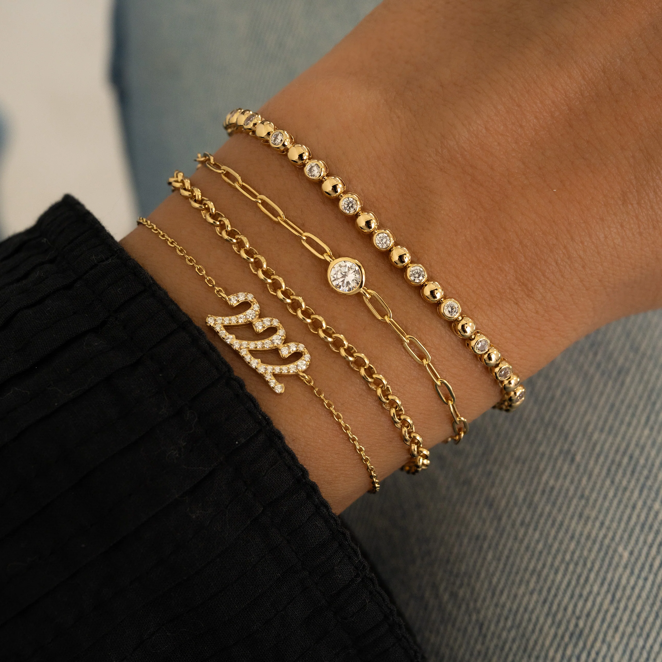 Rolo Chain Bracelet - Image 7