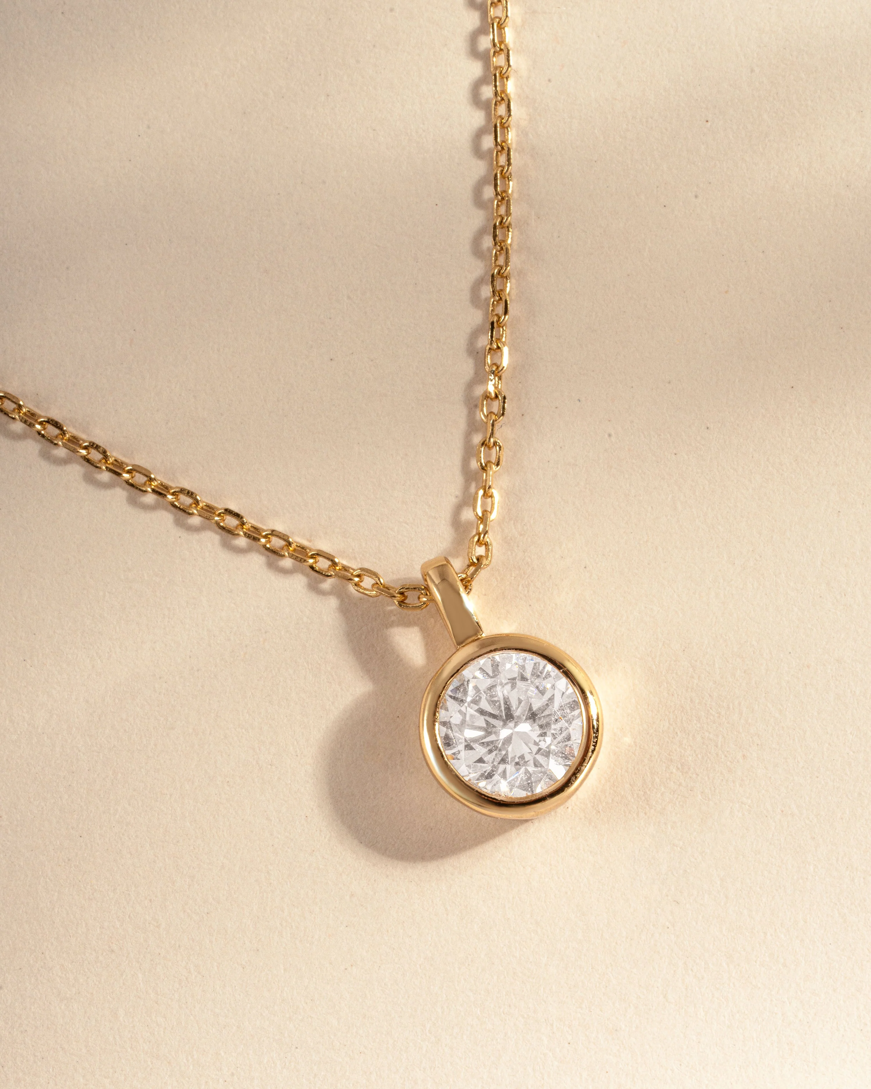 Round Bezel Necklace - Image 11