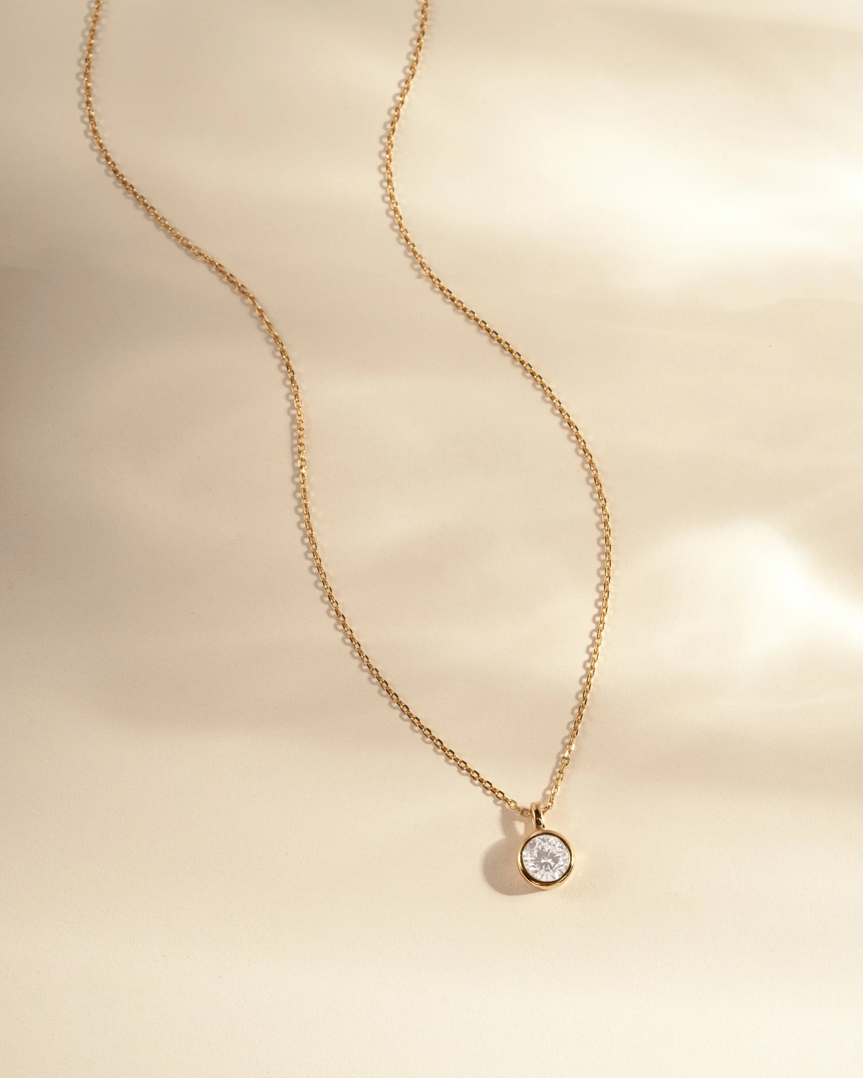 Round Bezel Necklace - Image 6