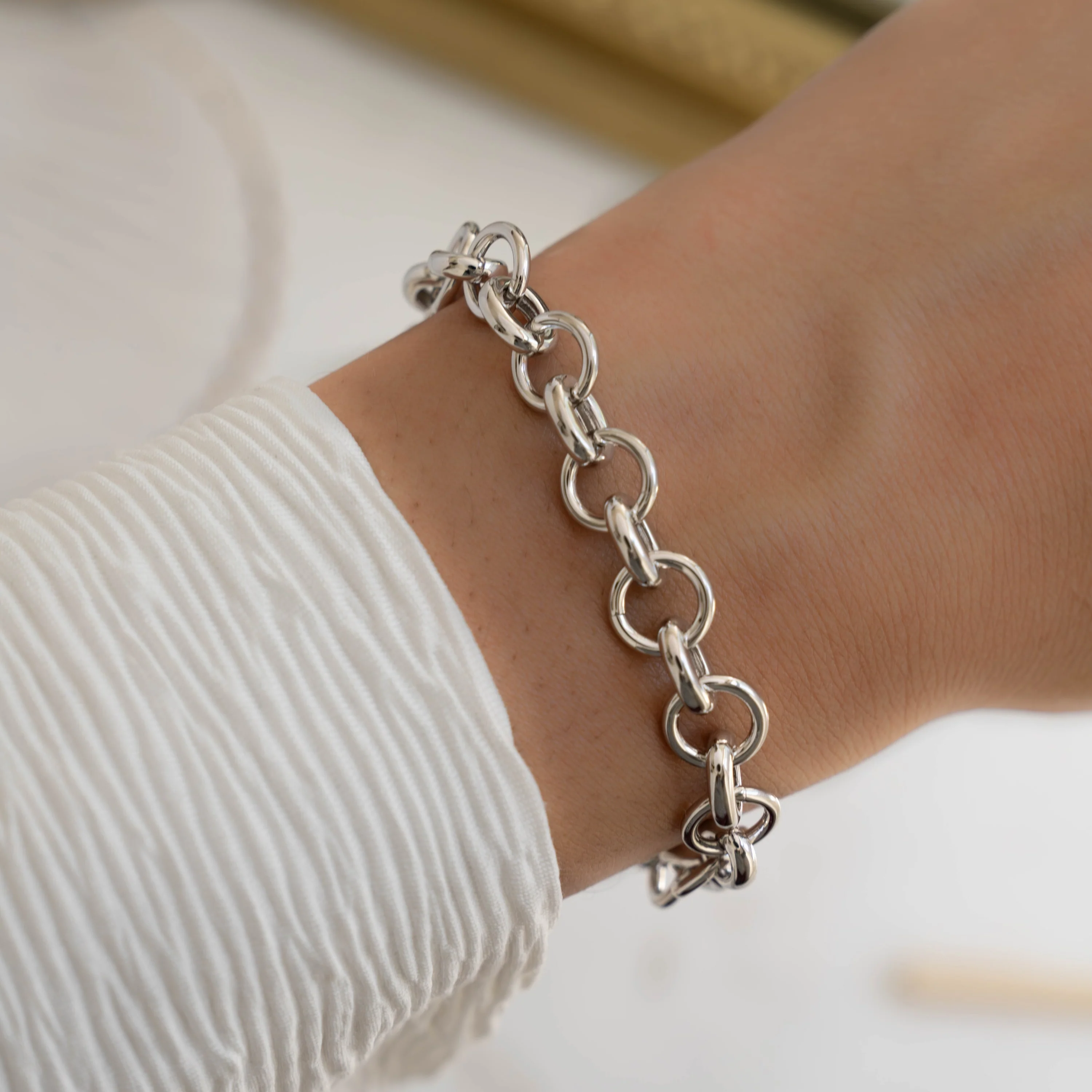 Round Link Bracelet - Image 4