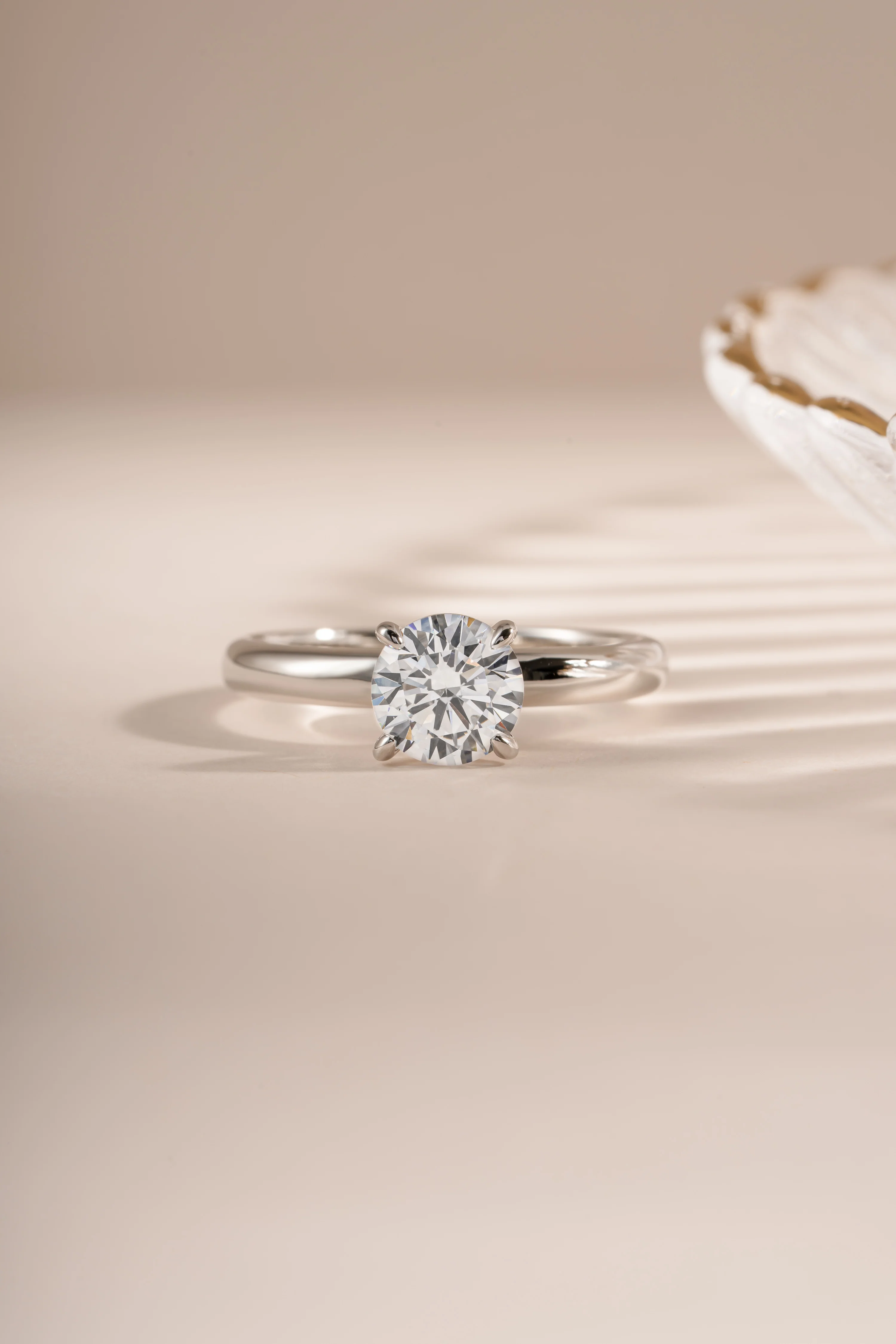 Round Solitaire Ring - Image 3
