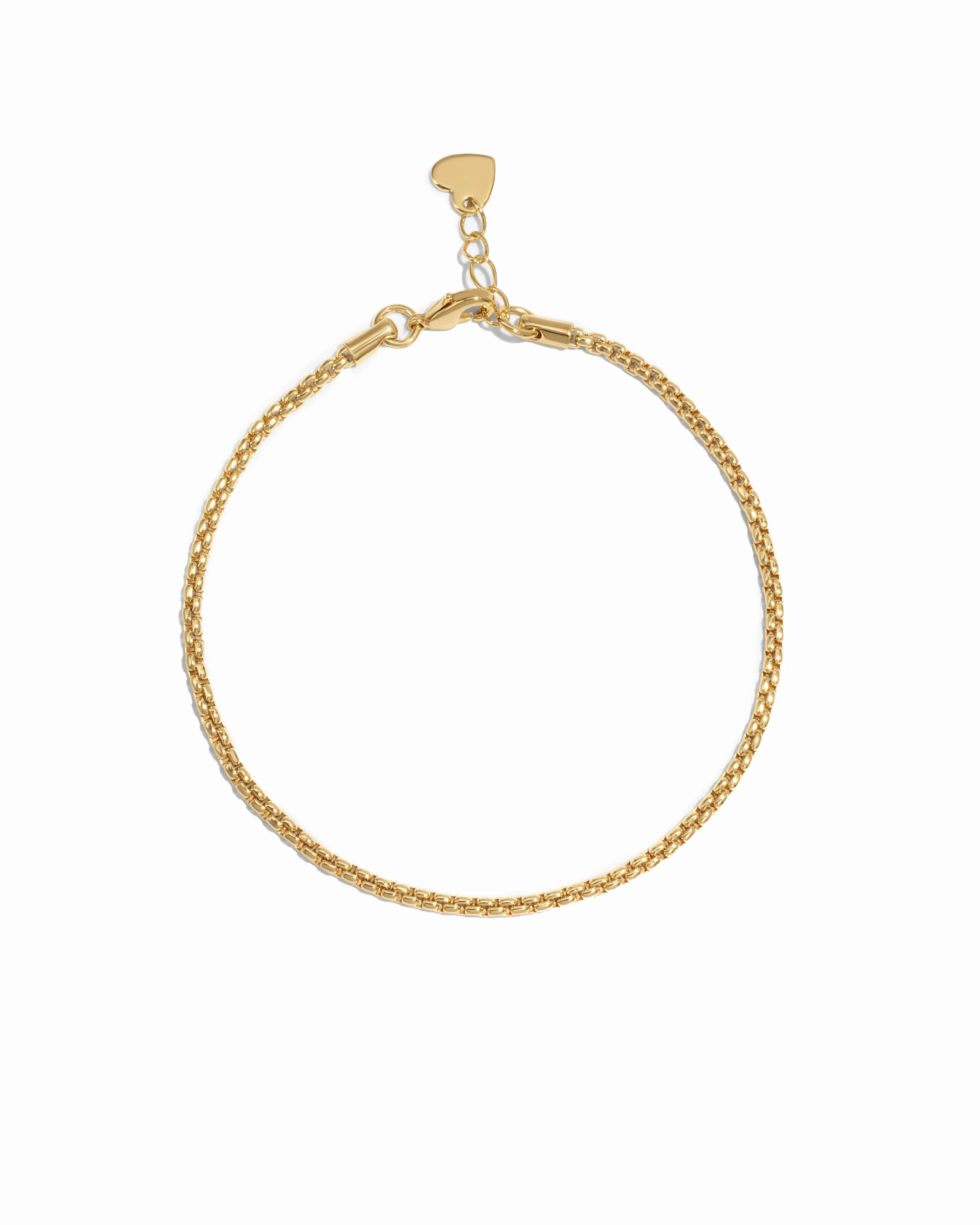 Rounded Box Chain Bracelet