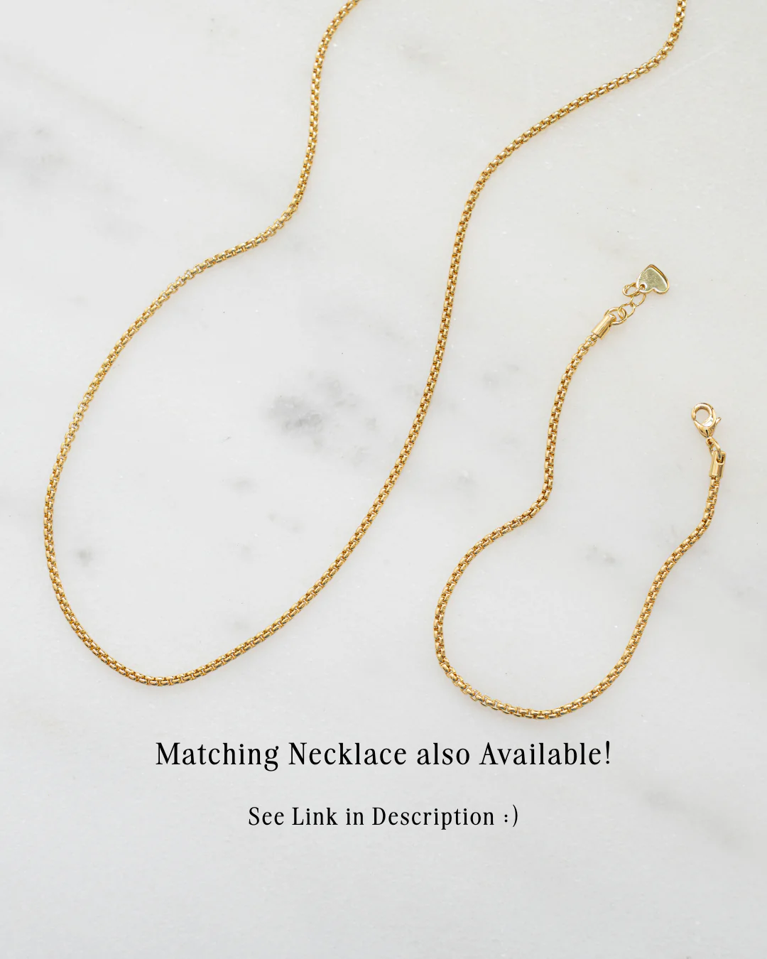 Rounded Box Chain Bracelet - Image 11