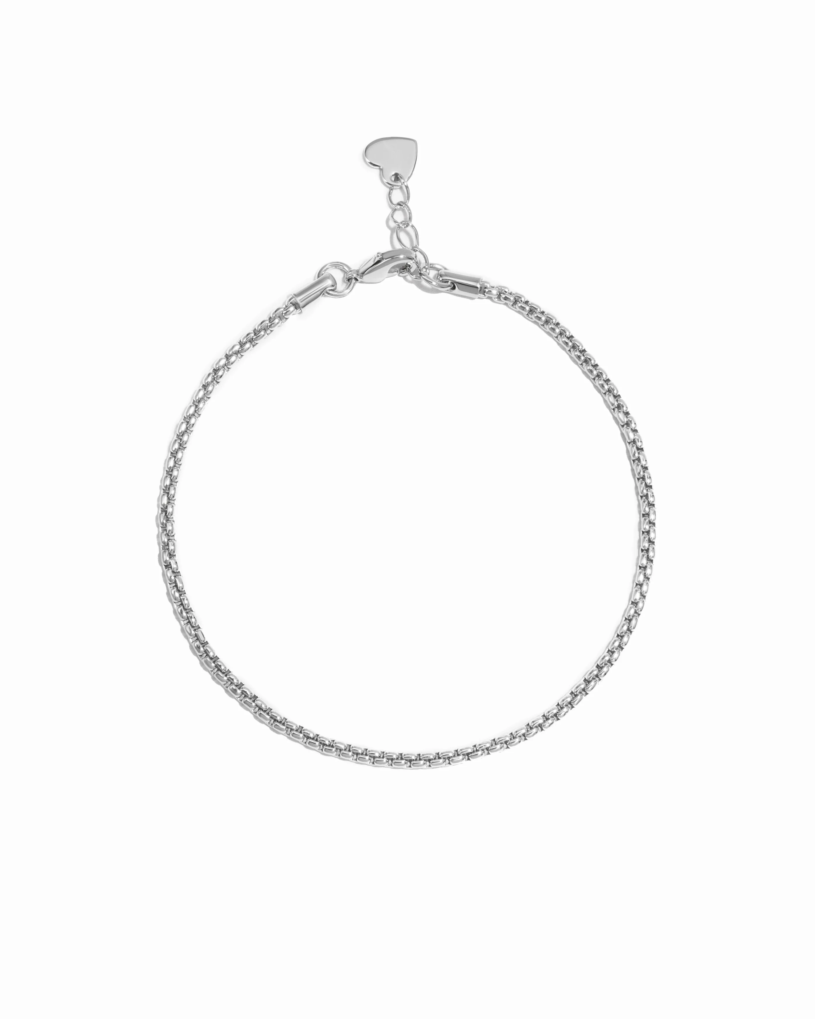 Rounded Box Chain Bracelet - Image 3