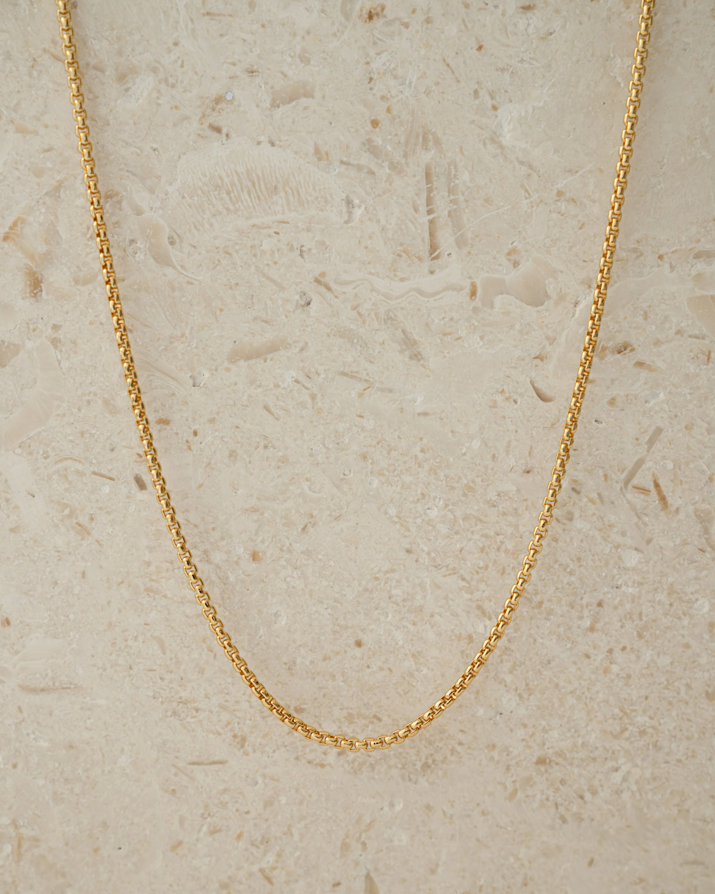 Rounded Box Chain Necklace - Image 7