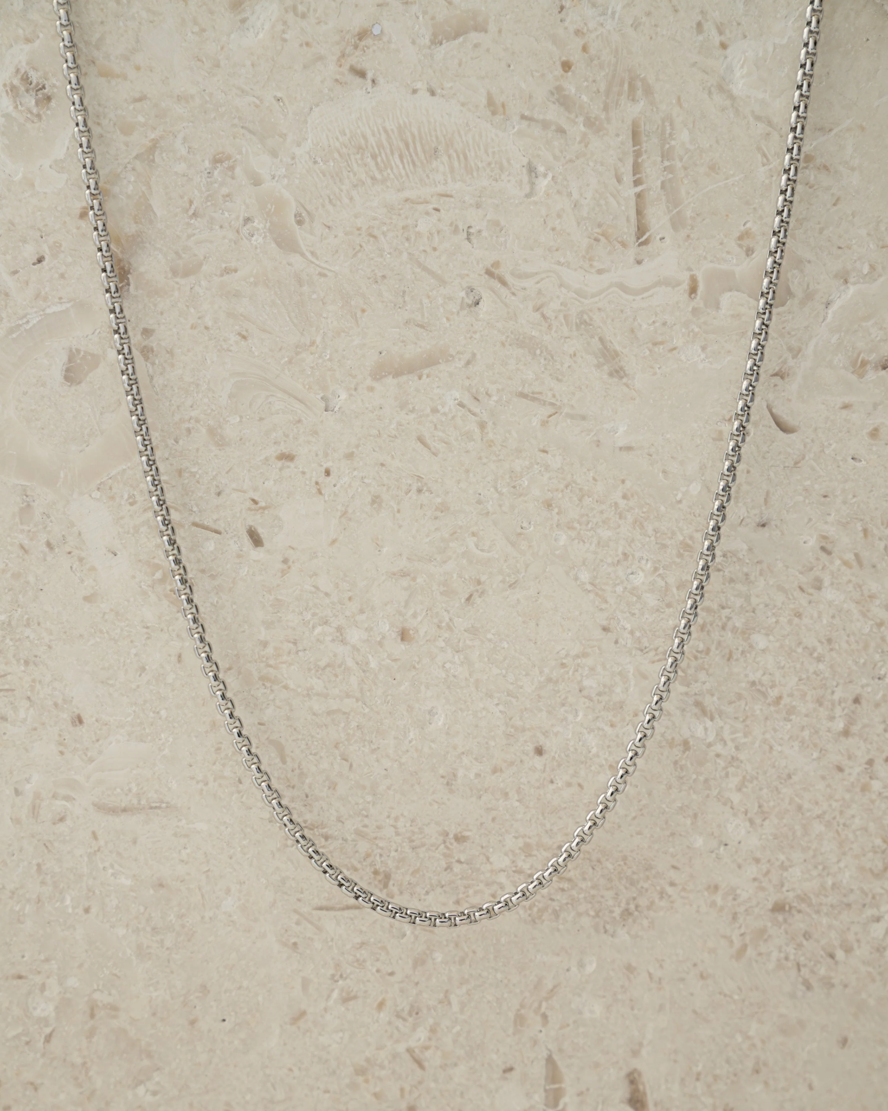Rounded Box Chain Necklace - Image 9