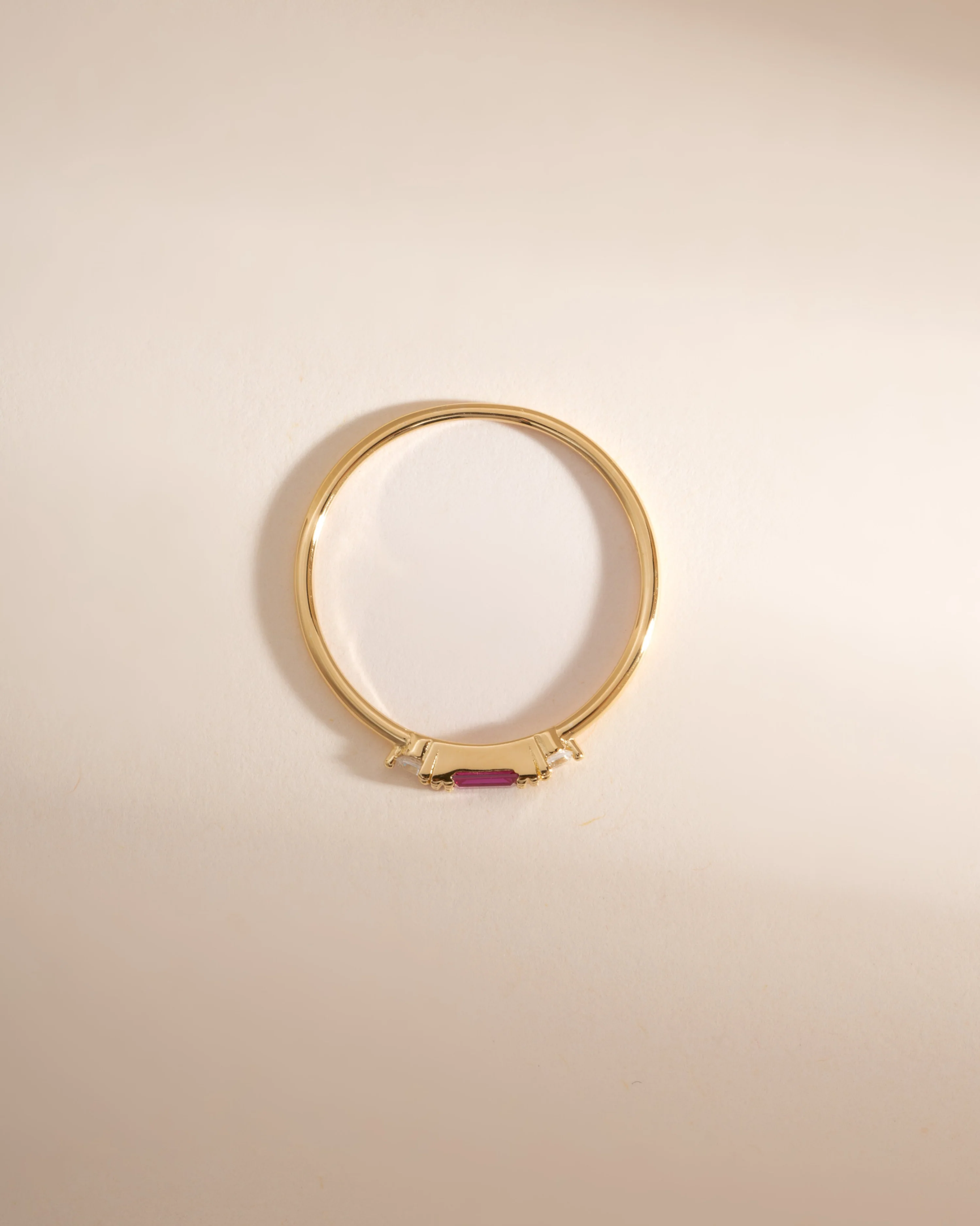 Ruby Baguette Ring - Image 10
