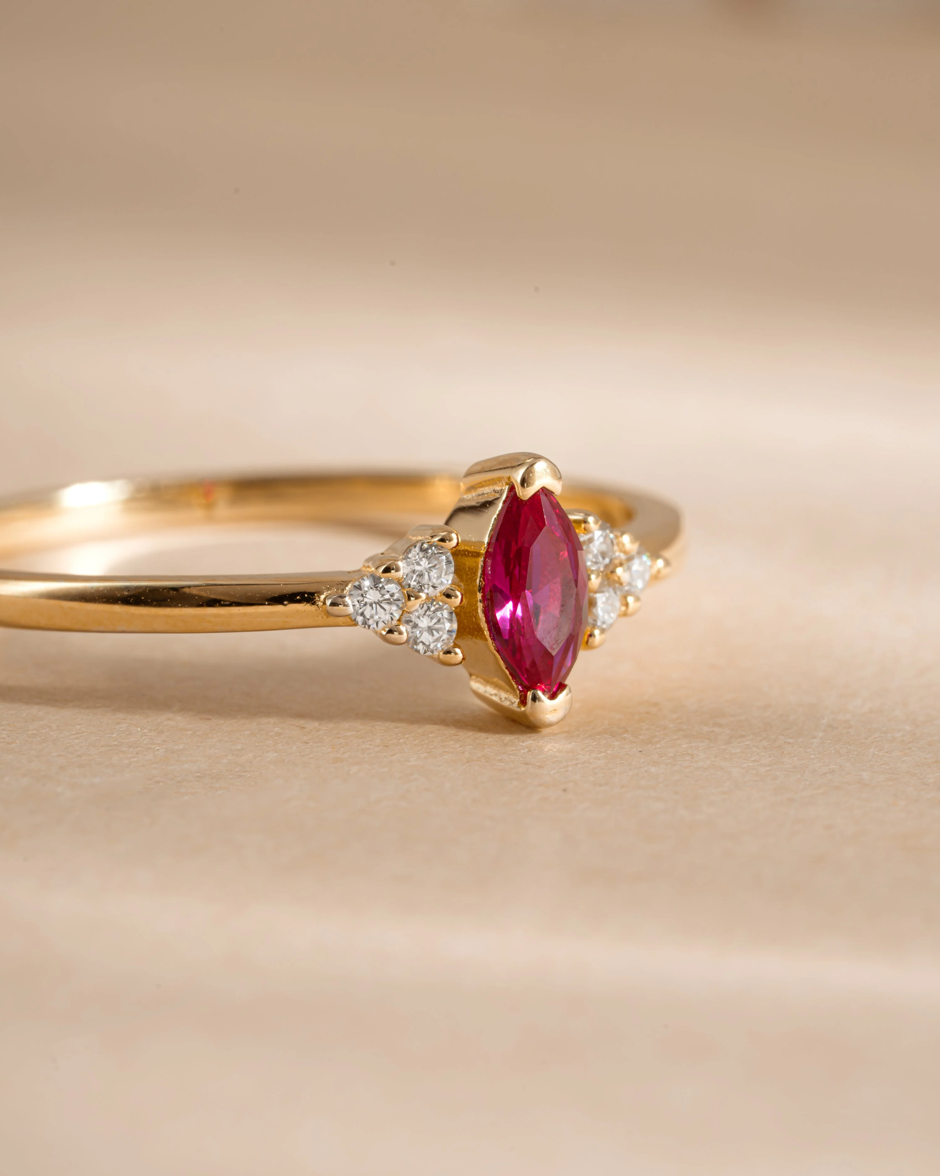 Ruby Marquise Ring - Image 6