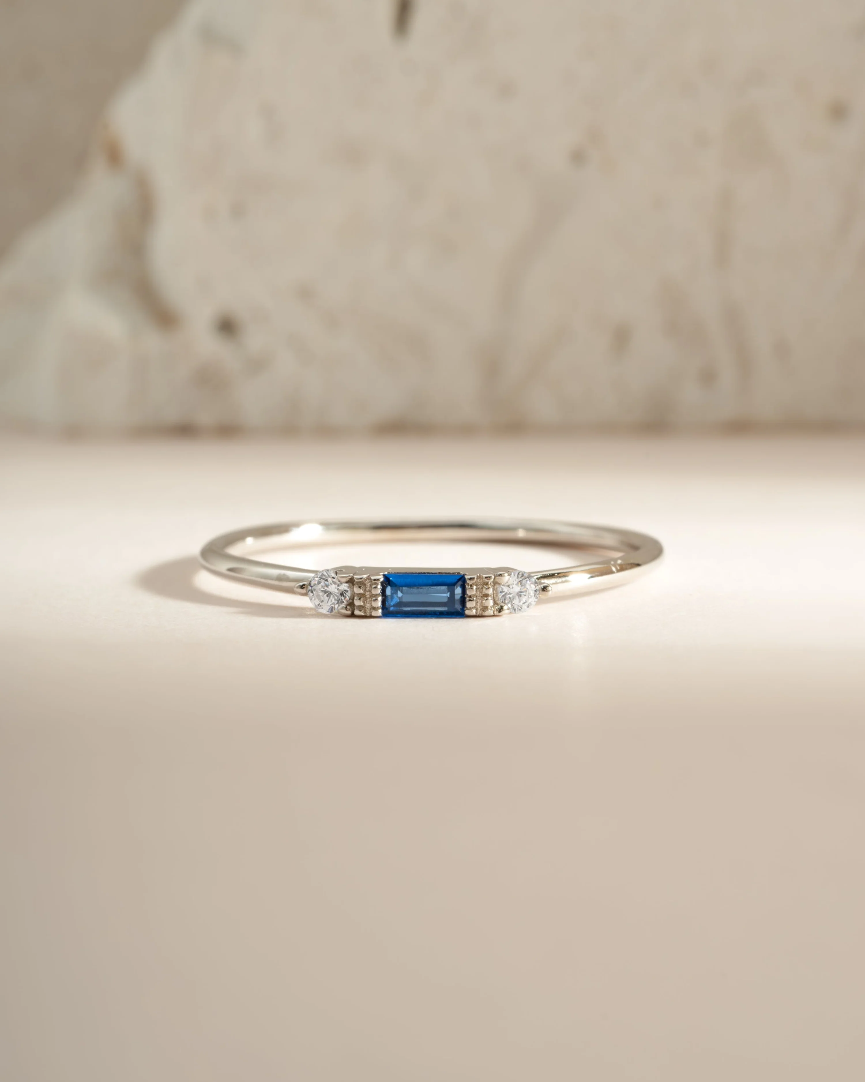 Sapphire Baguette Ring - Image 7