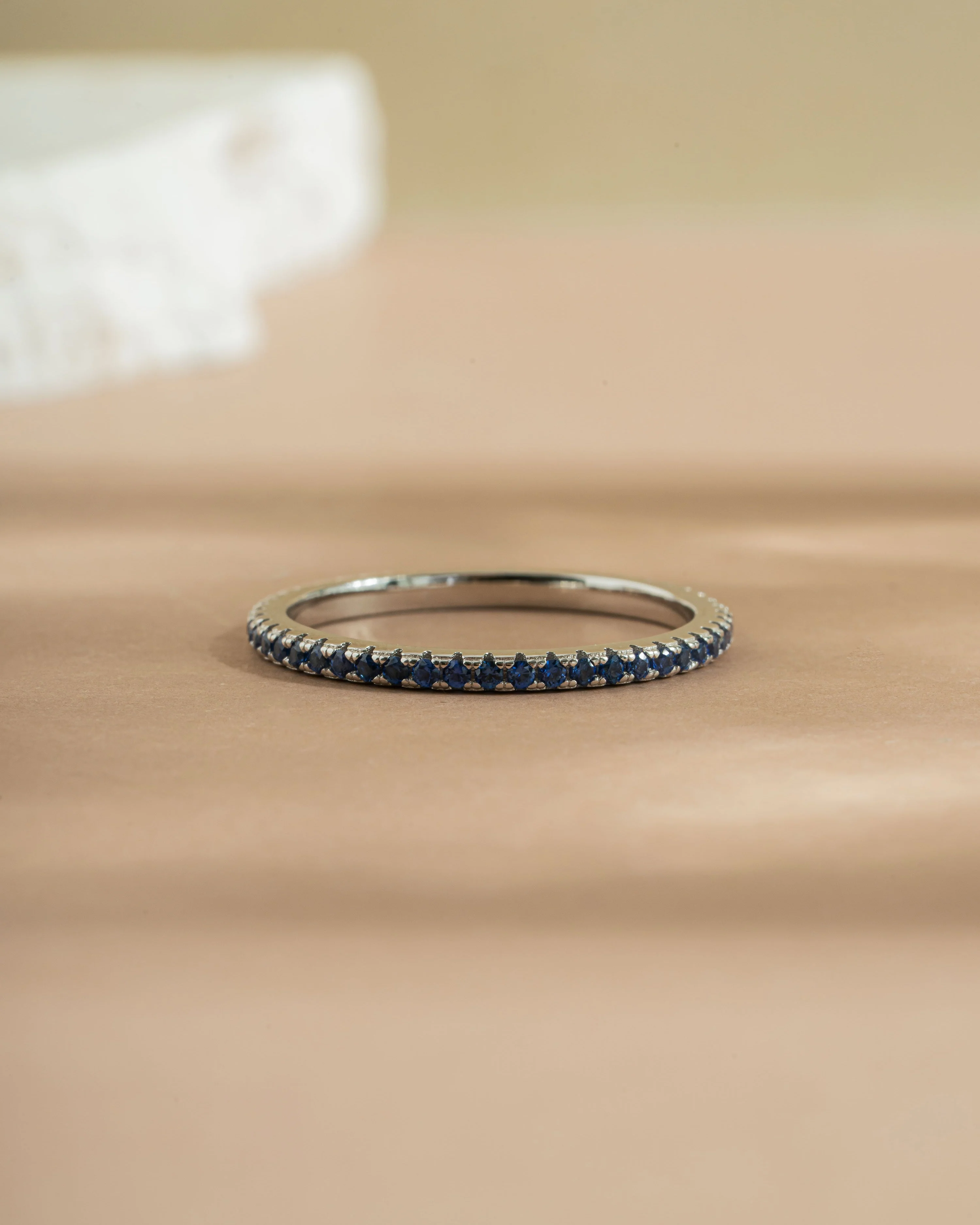 Sapphire Eternity Ring - Image 7