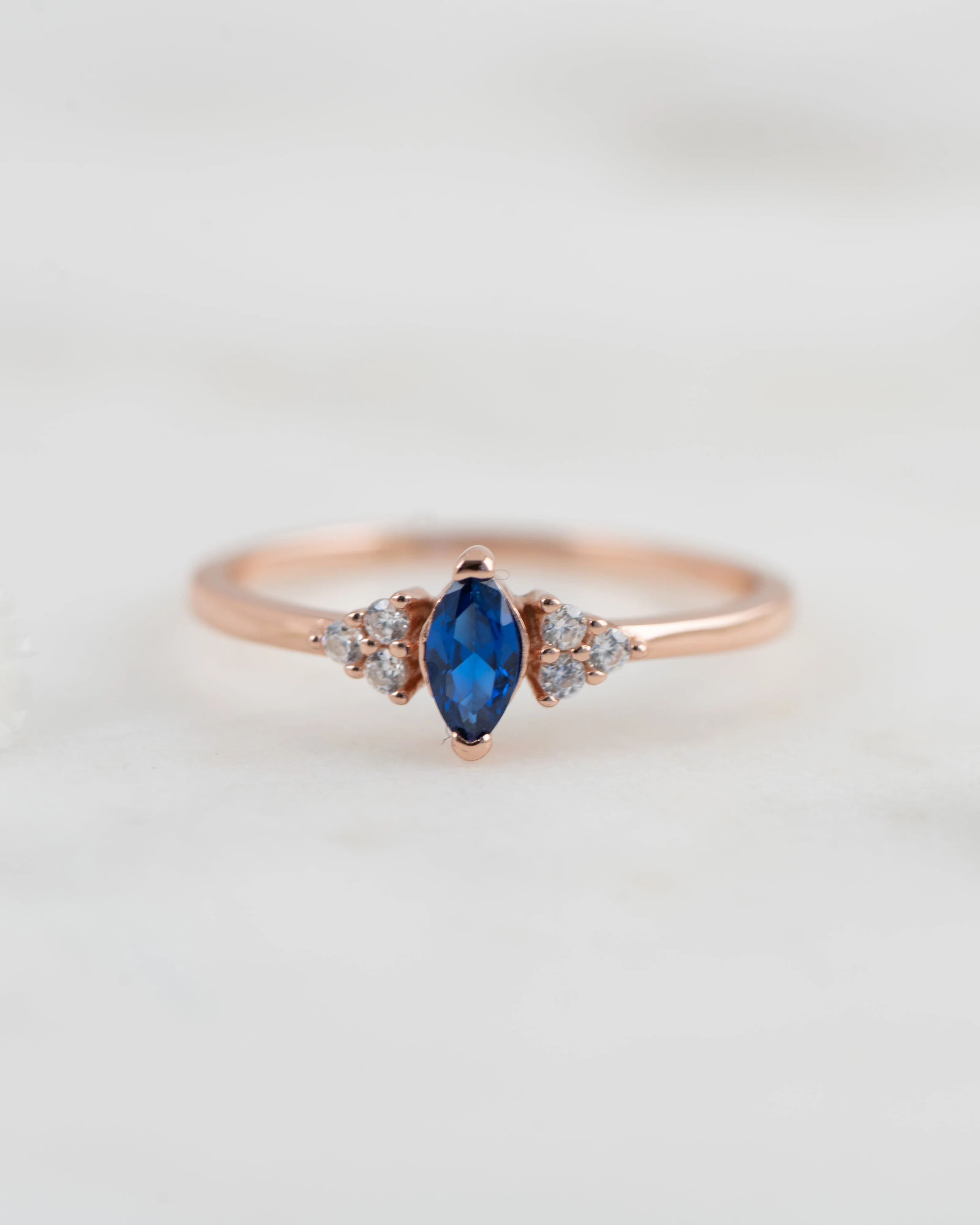 Sapphire Marquise Ring - Image 11