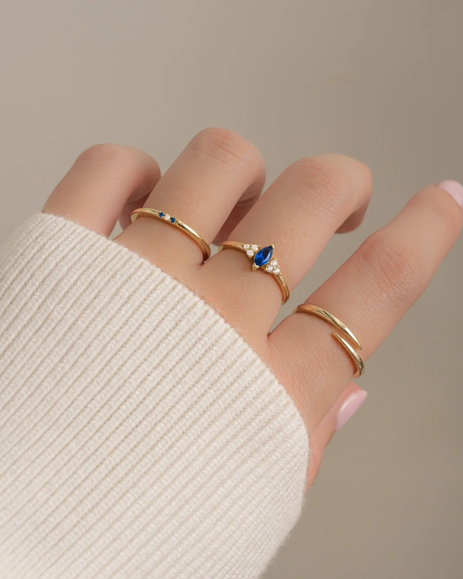 Sapphire Marquise Ring - Image 8