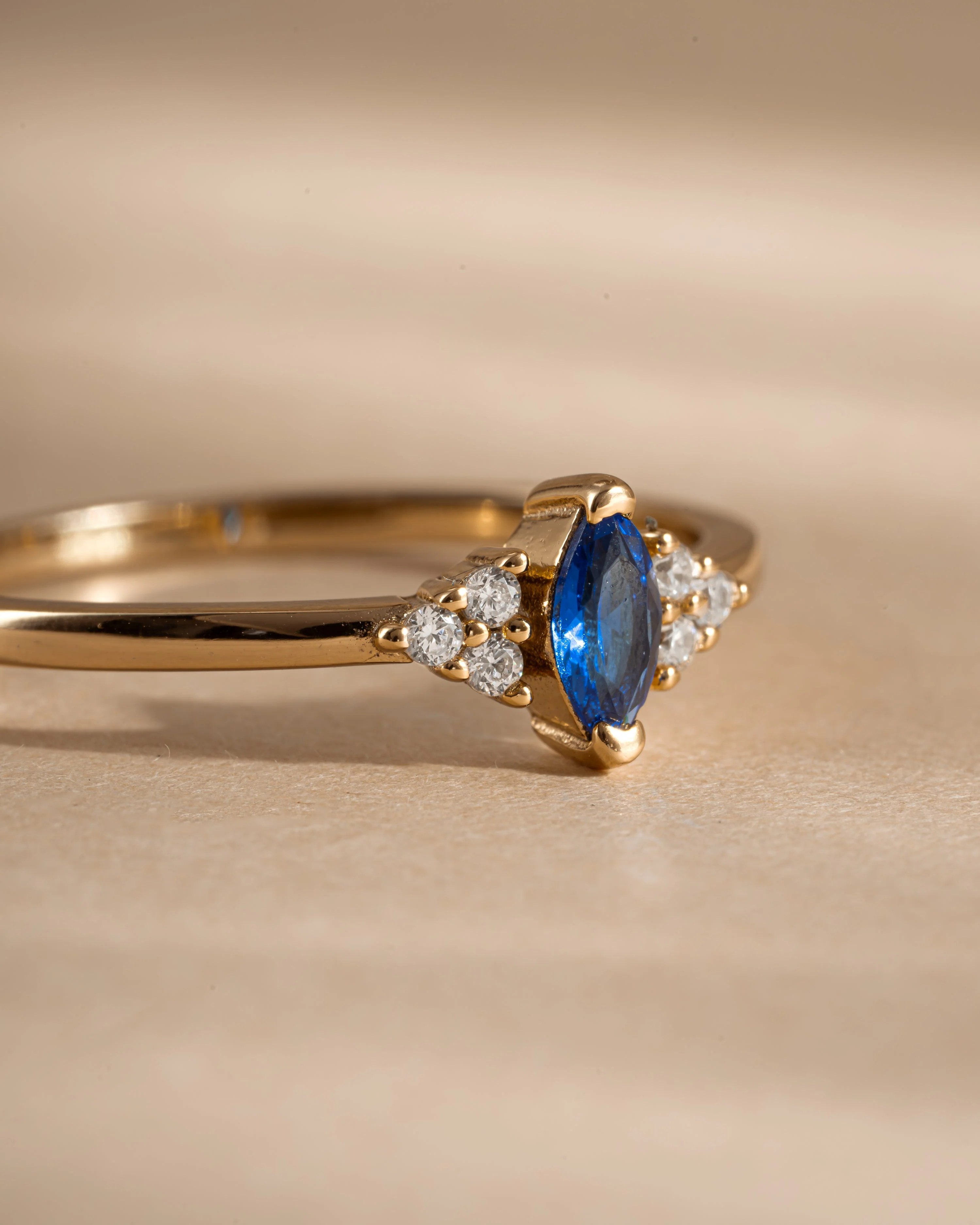 Sapphire Marquise Ring - Image 9