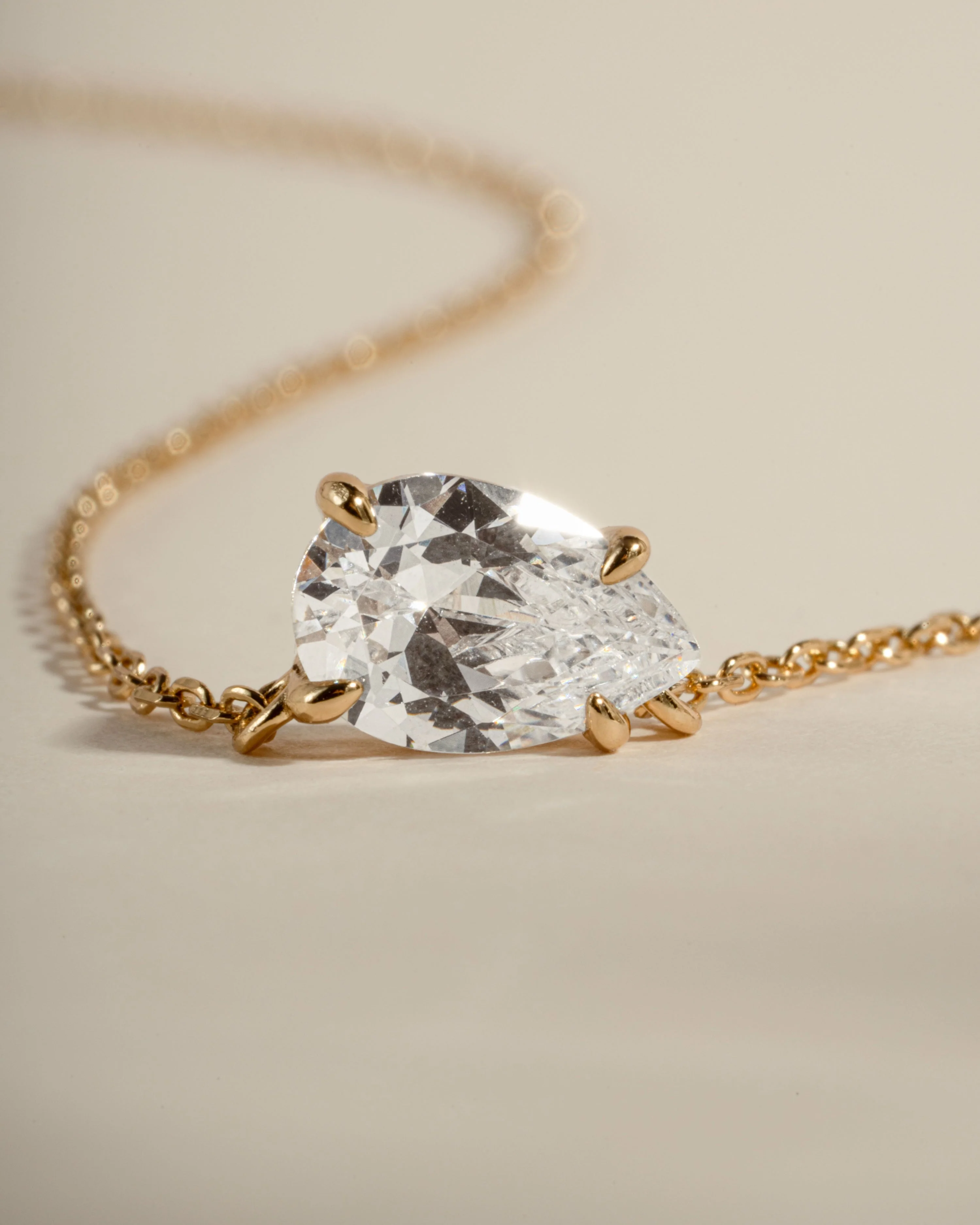 Sideways Pear Necklace - Image 5