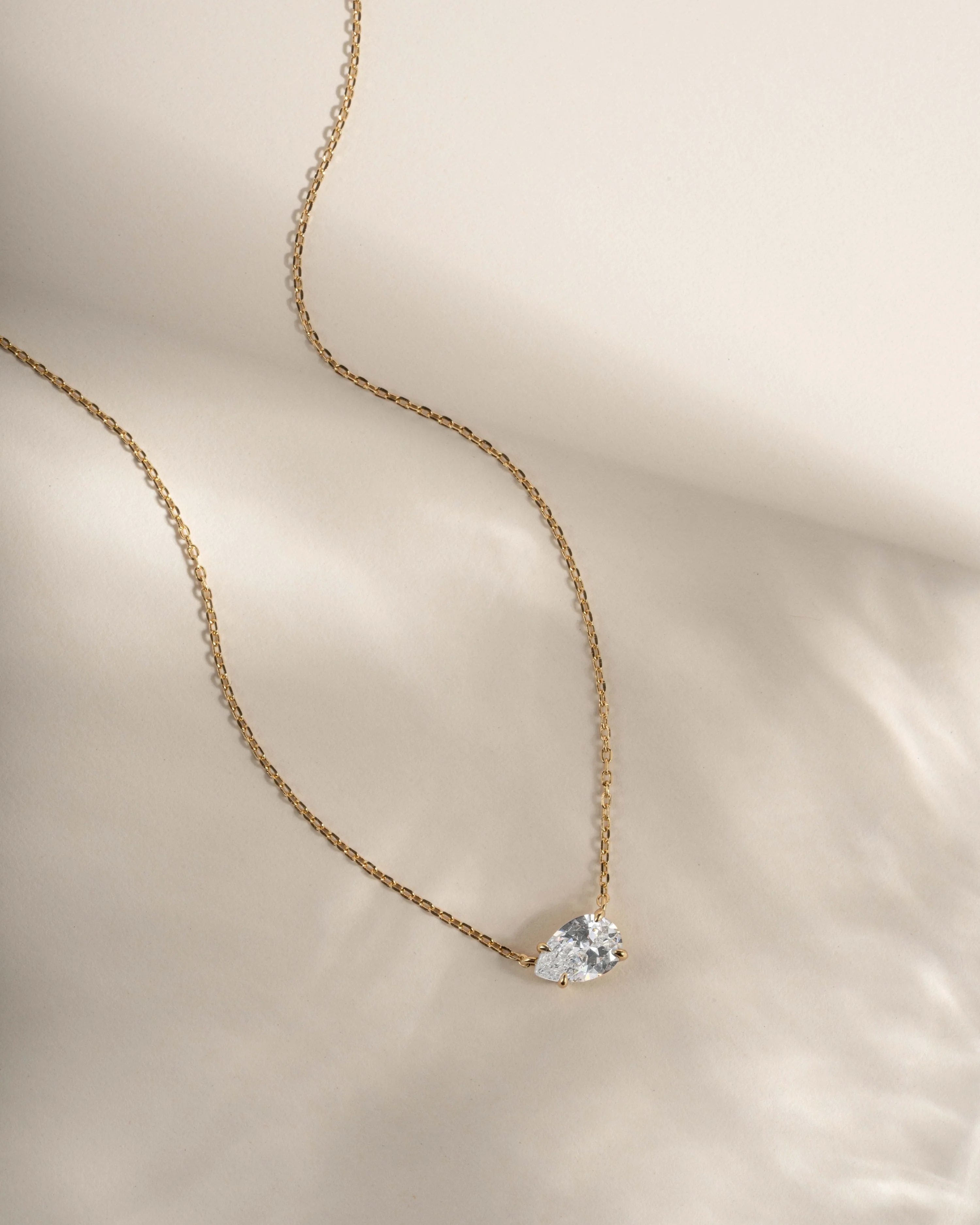 Sideways Pear Necklace - Image 8