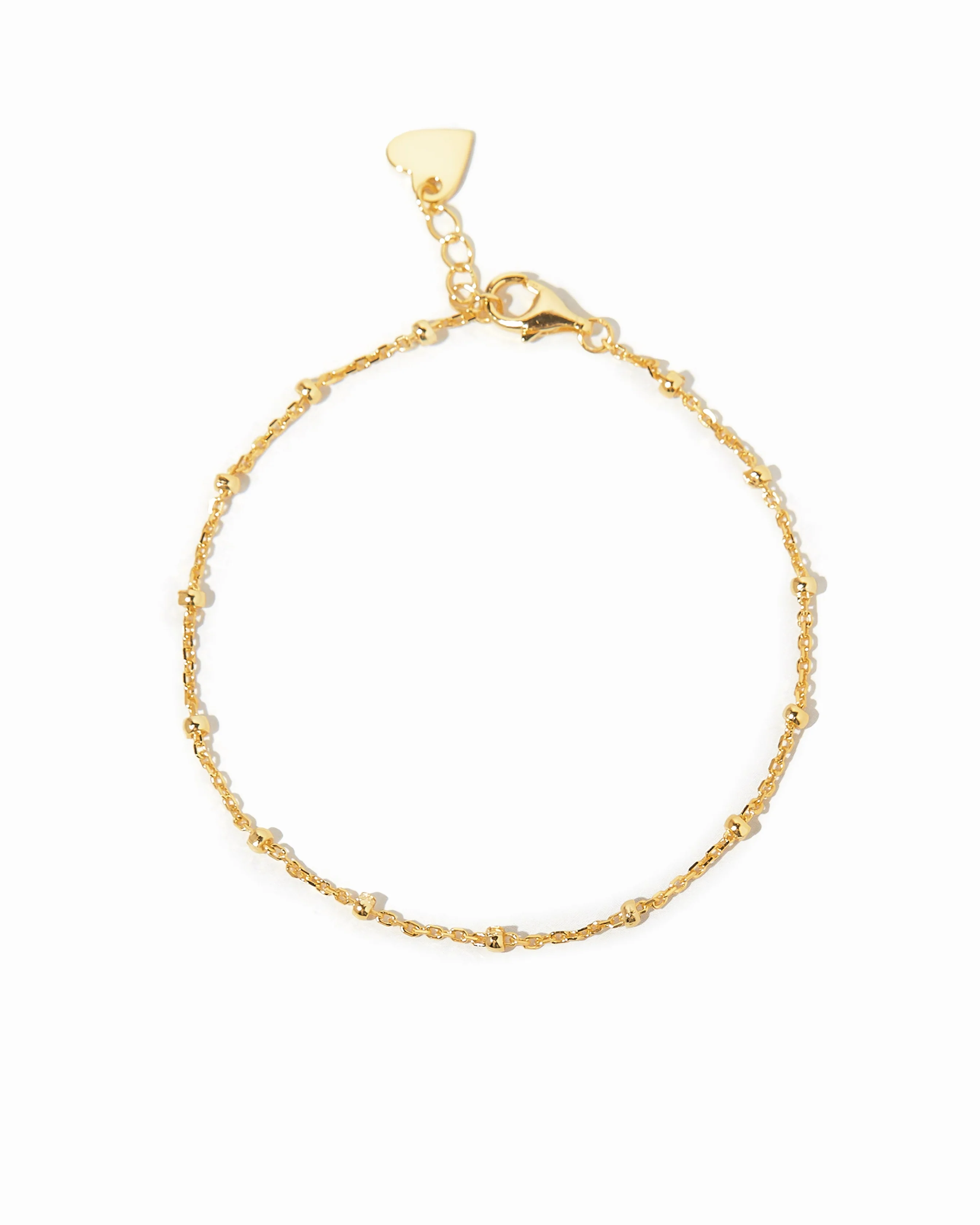Simple Beaded Anklet
