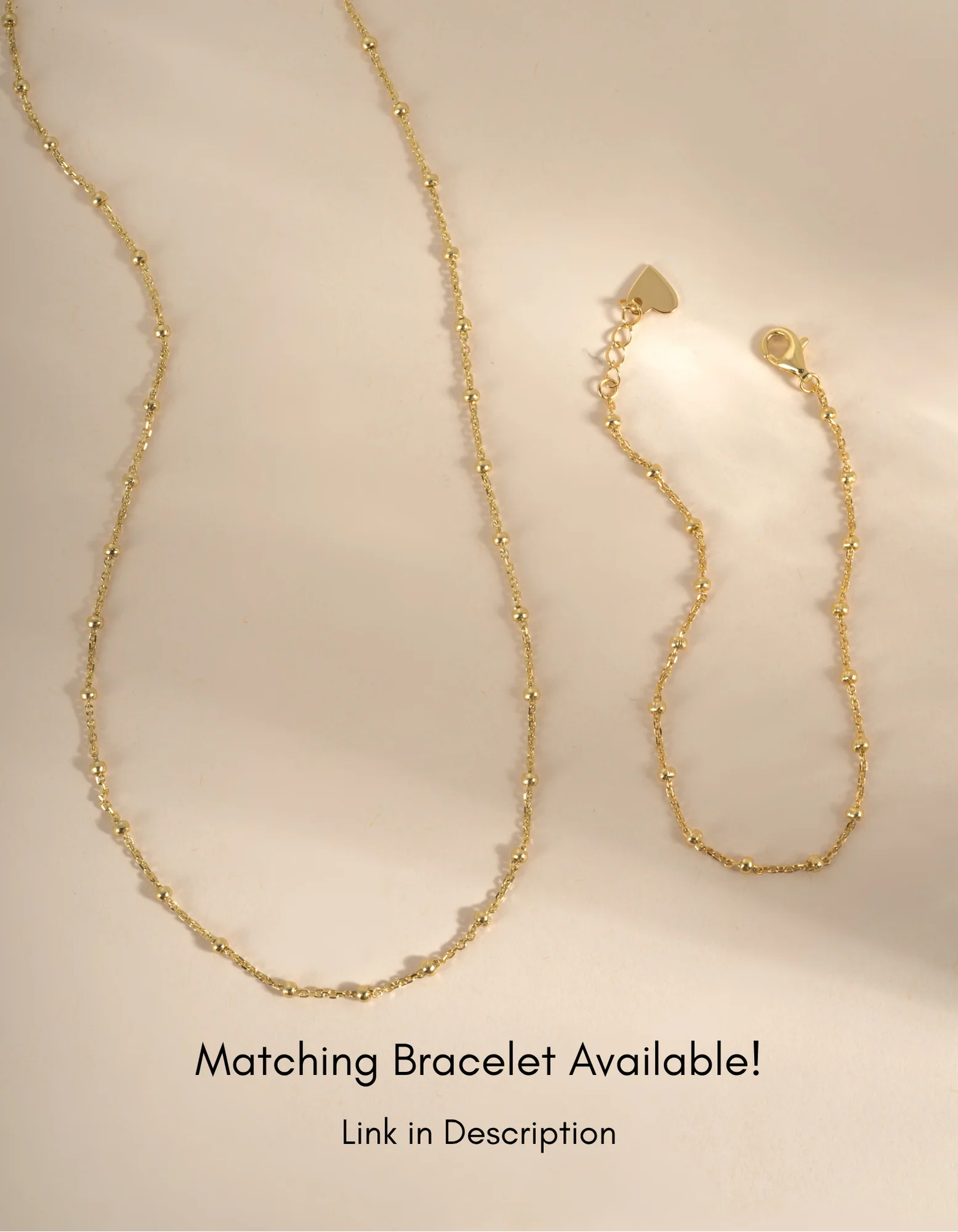 Simple Beaded Necklace - Image 7