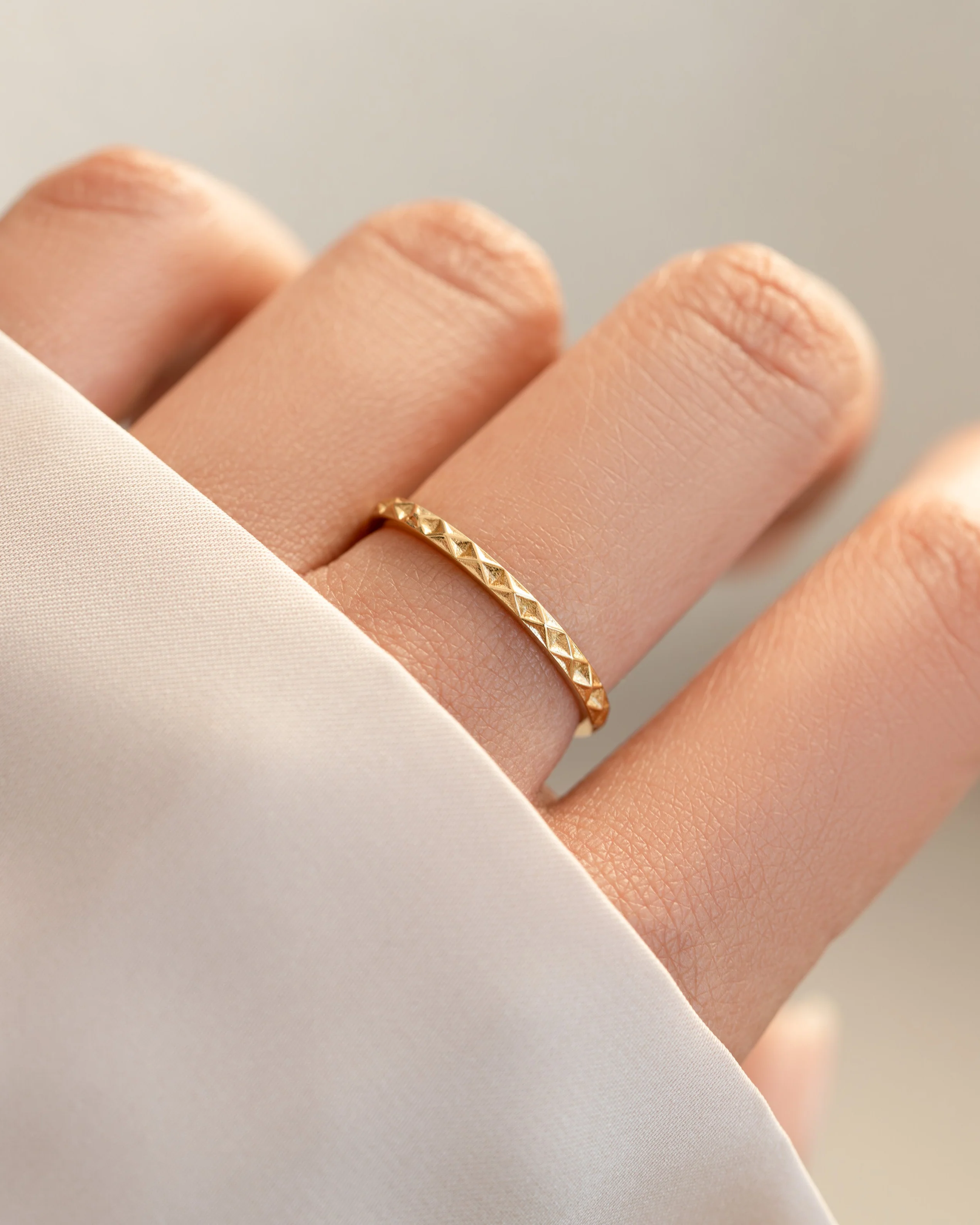 Simple Geometric Stacking Ring - Image 2