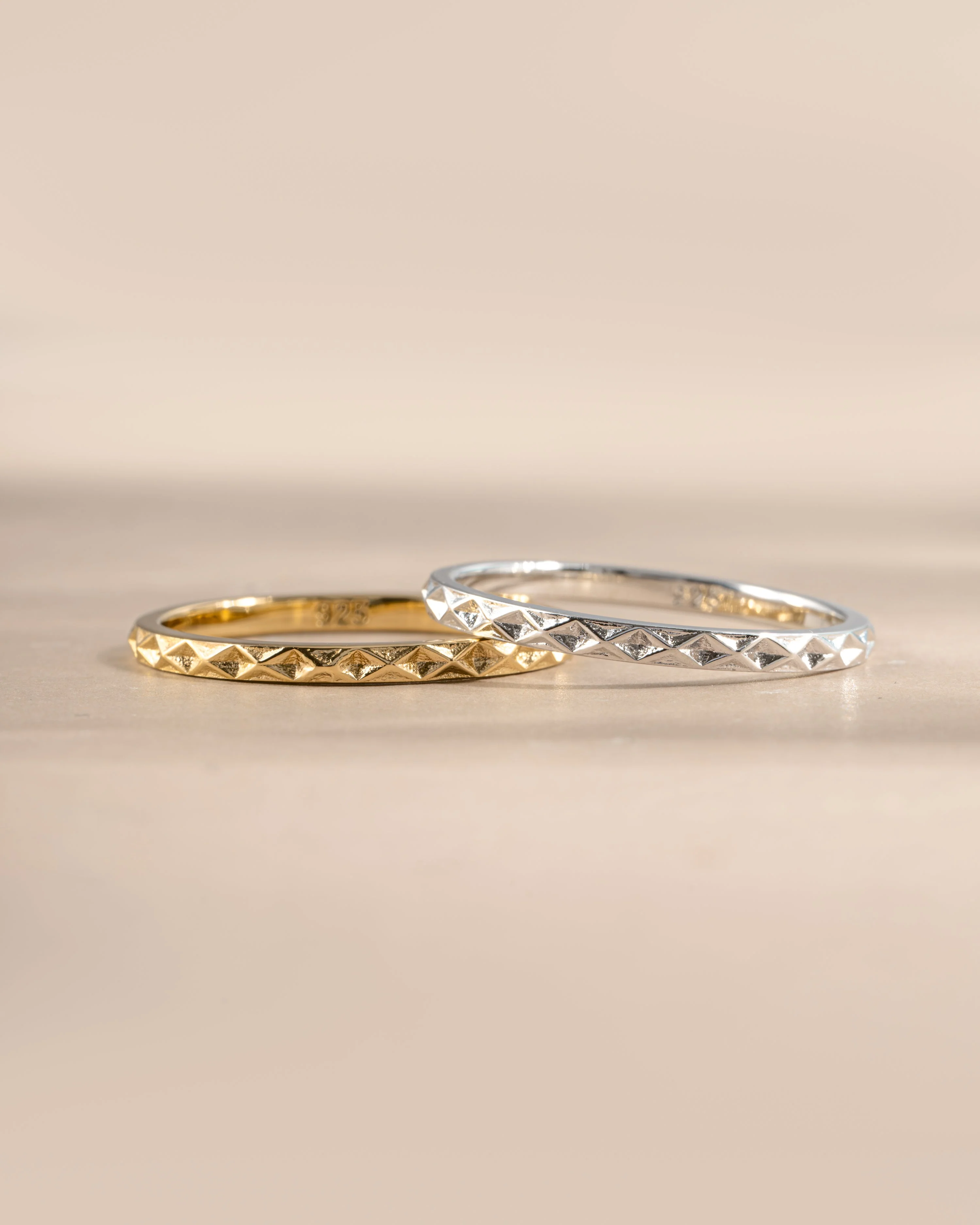 Simple Geometric Stacking Ring - Image 3