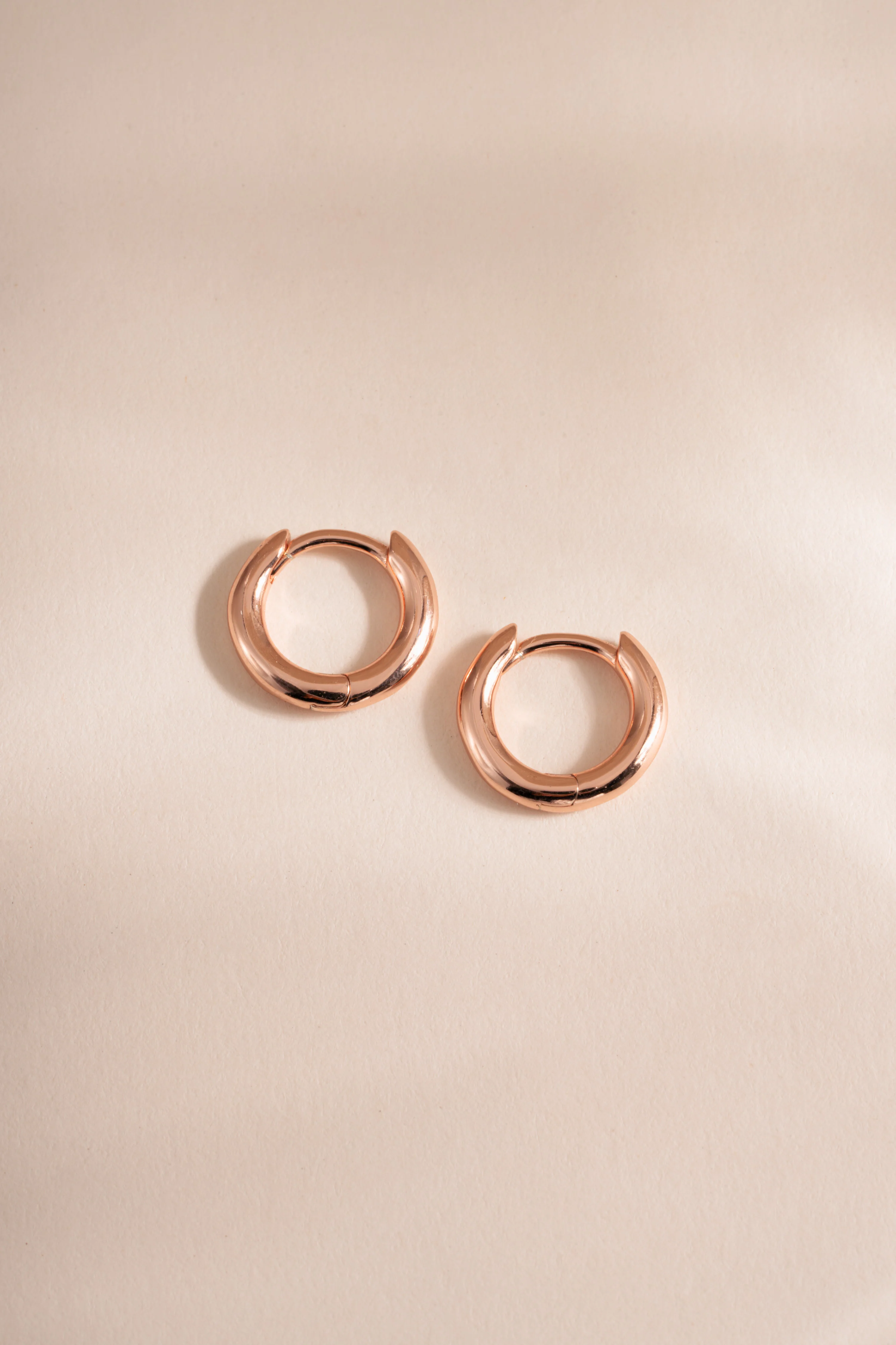 Simple Huggie Hoops - Image 3