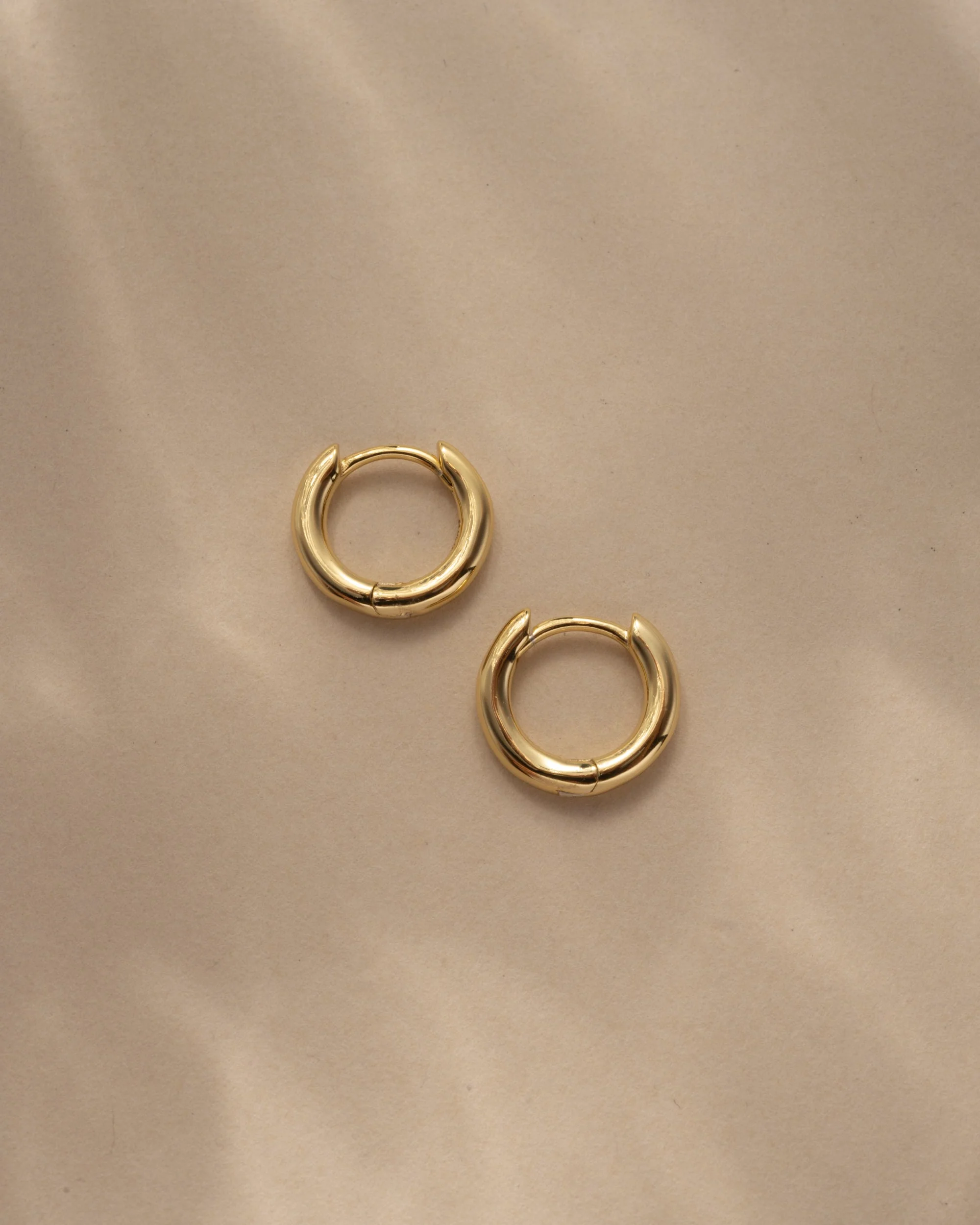 Simple Huggie Hoops - Image 5