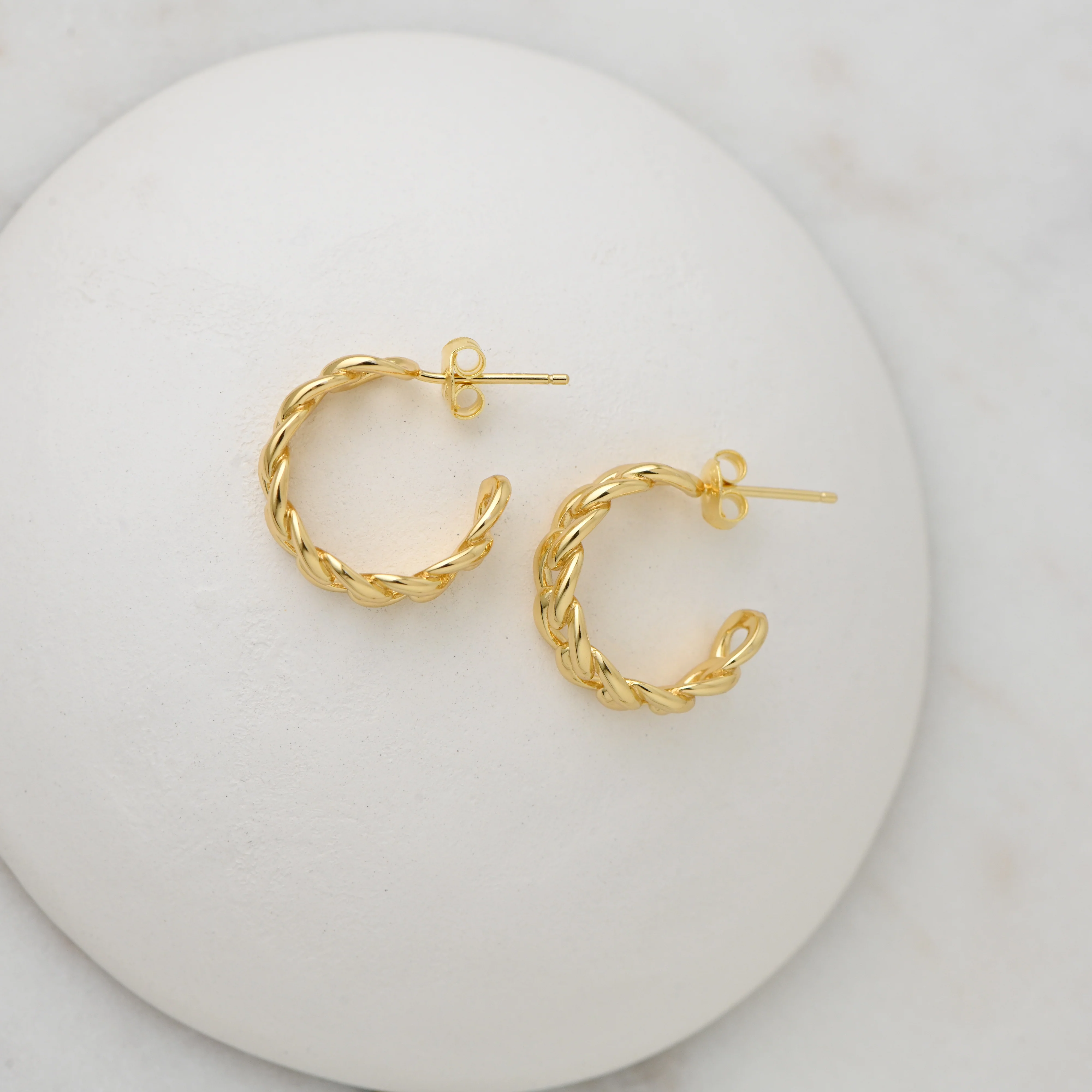 Small Chain Hoops - Image 5