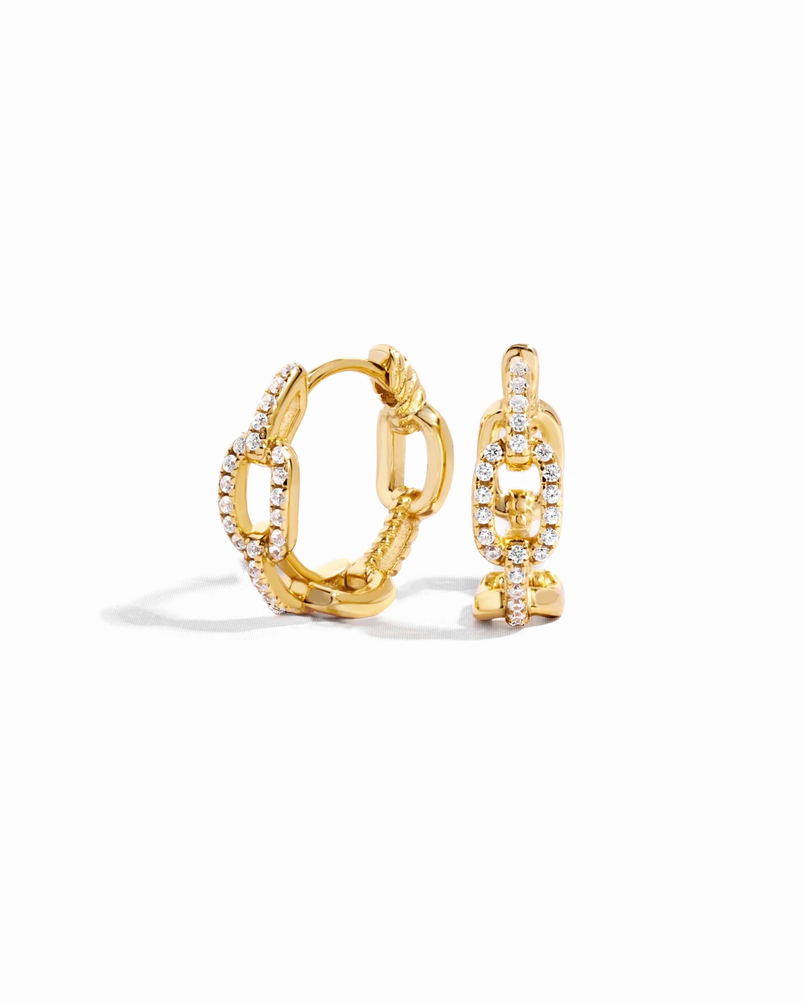 Small Chain Link Hoops