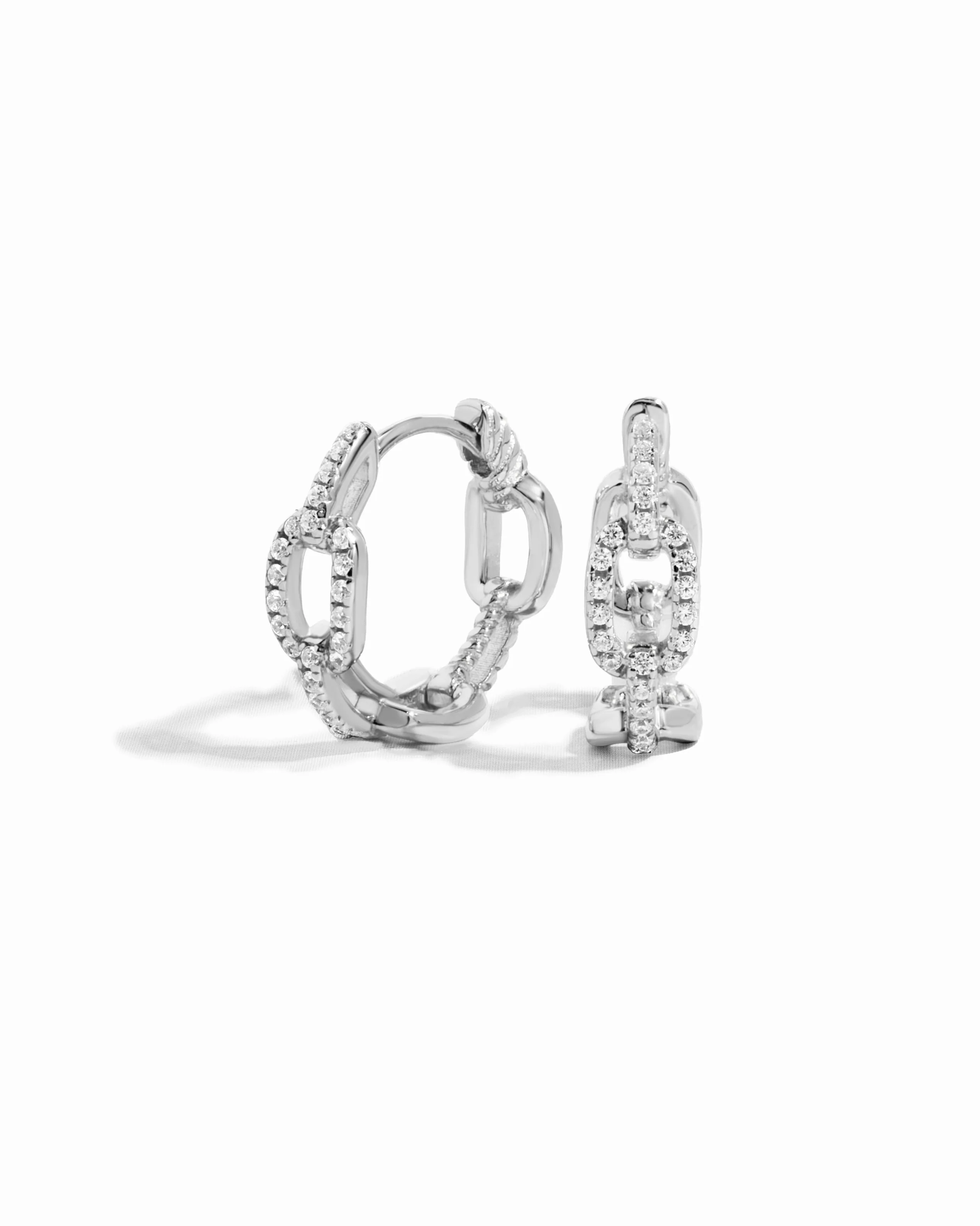 Small Chain Link Hoops - Image 8