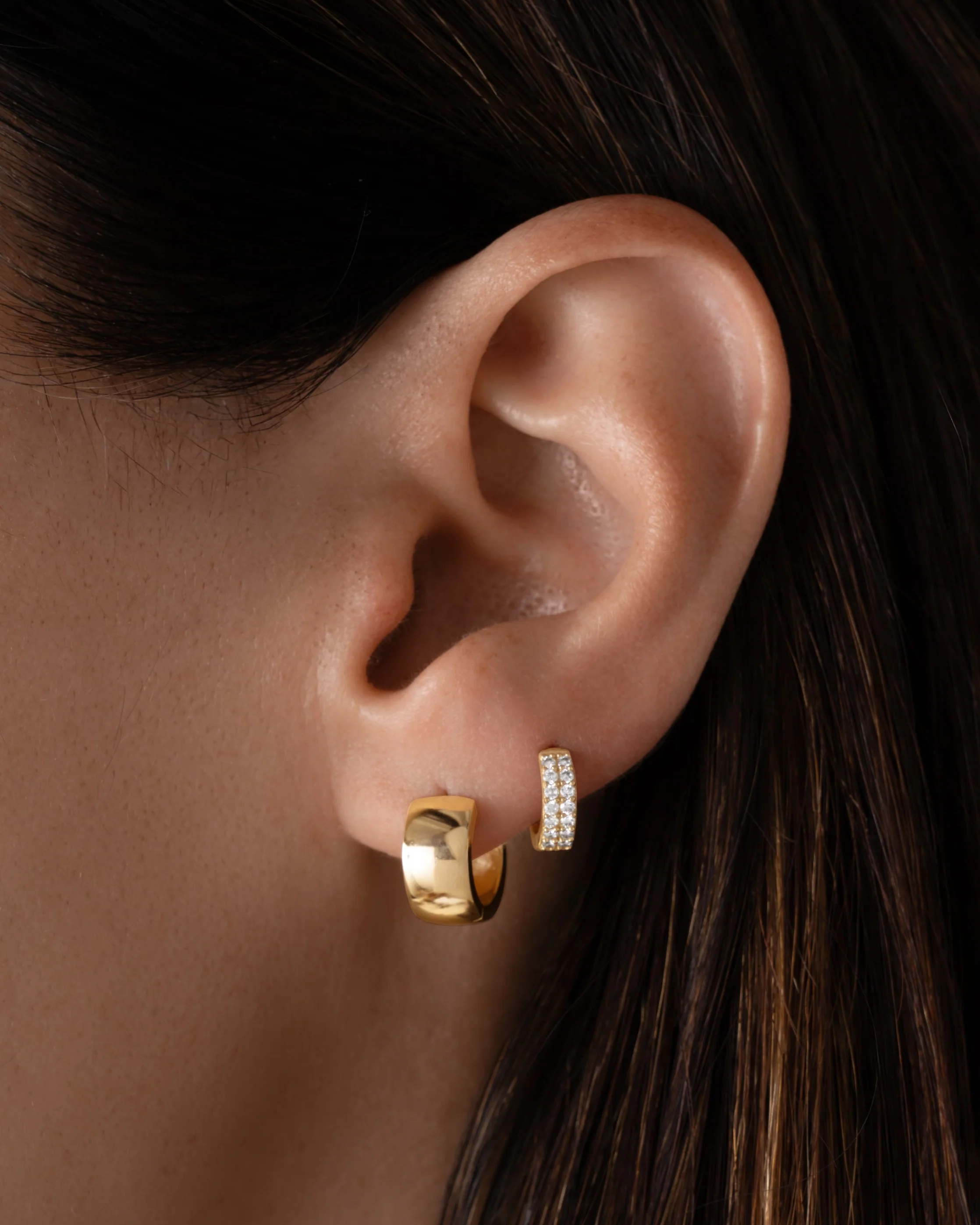 Small Chunky Hoops - Image 2