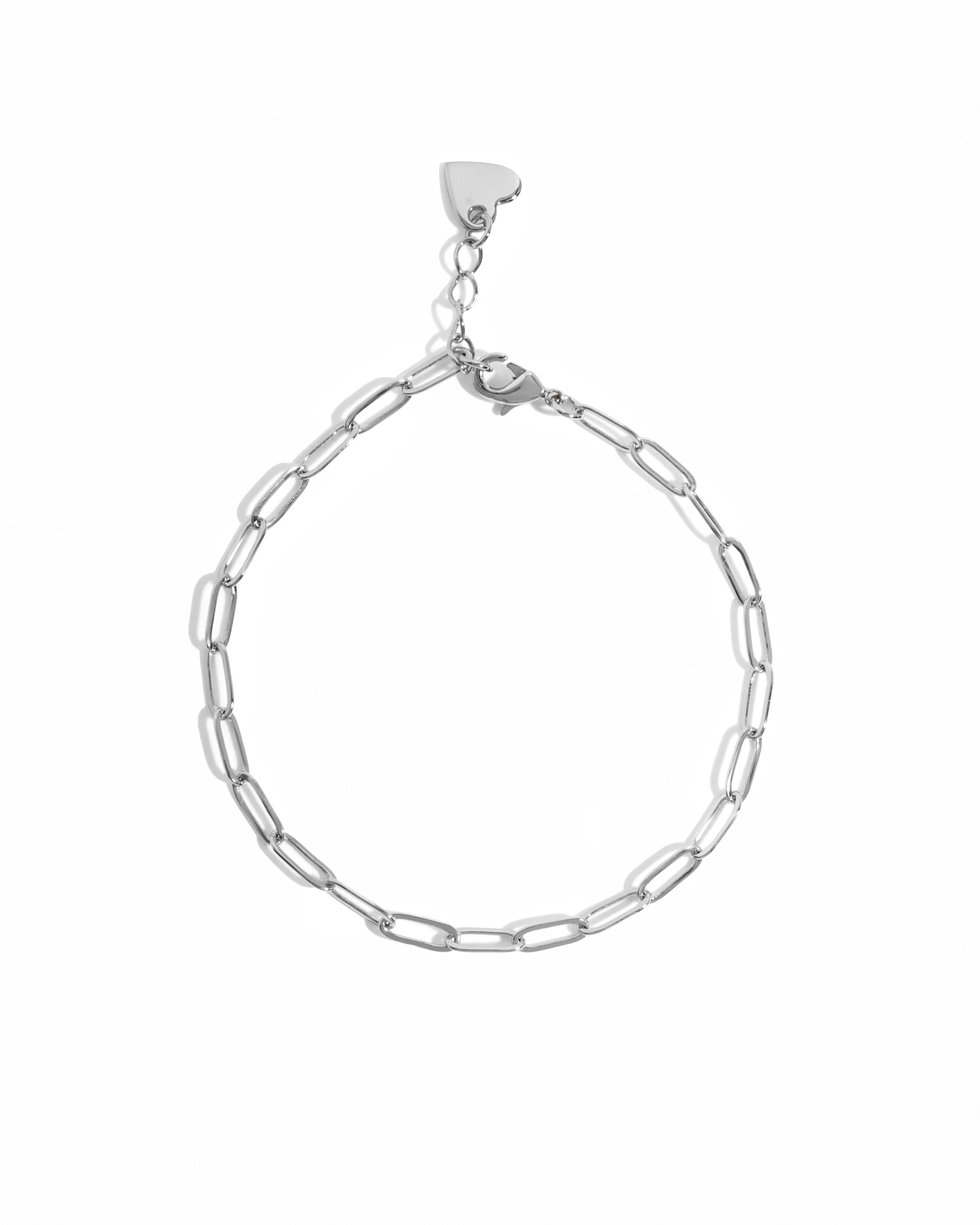 Small Paperclip Anklet - Image 3