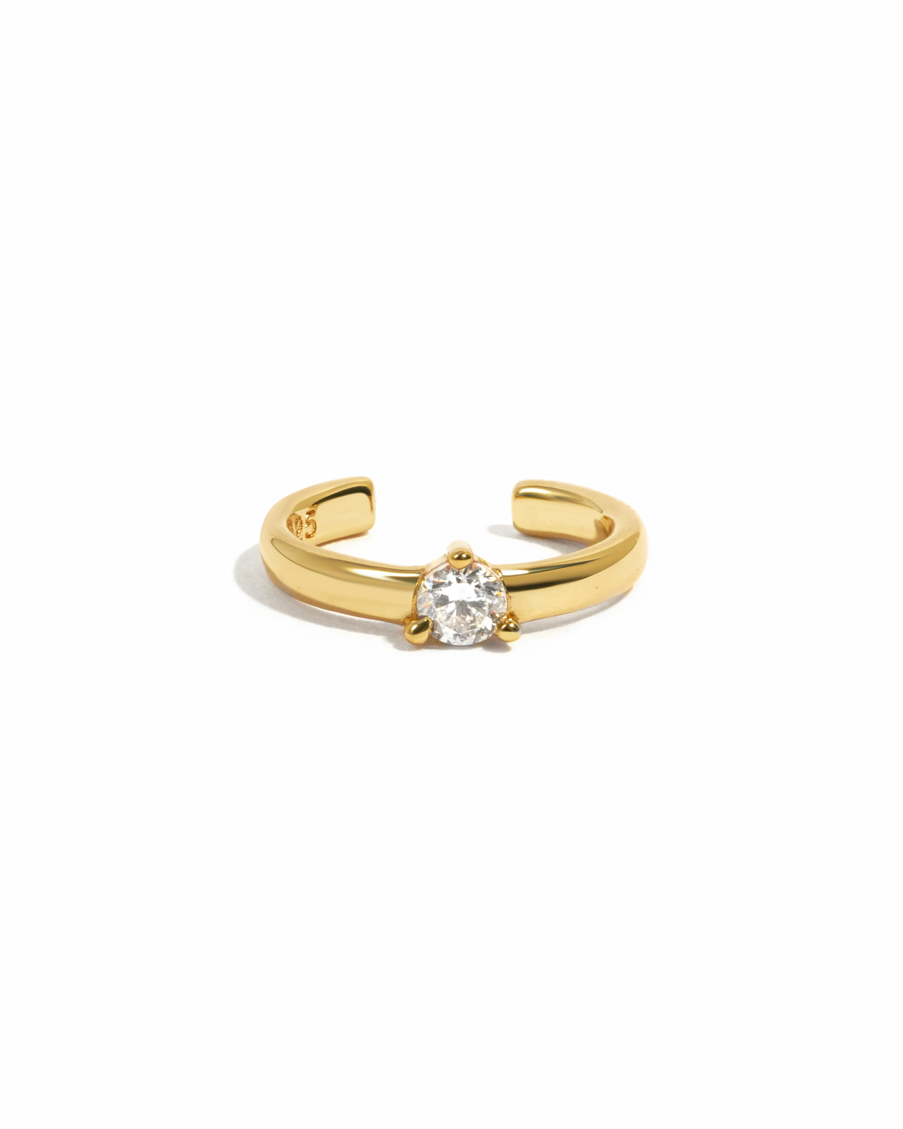 Solitaire Ear Cuff