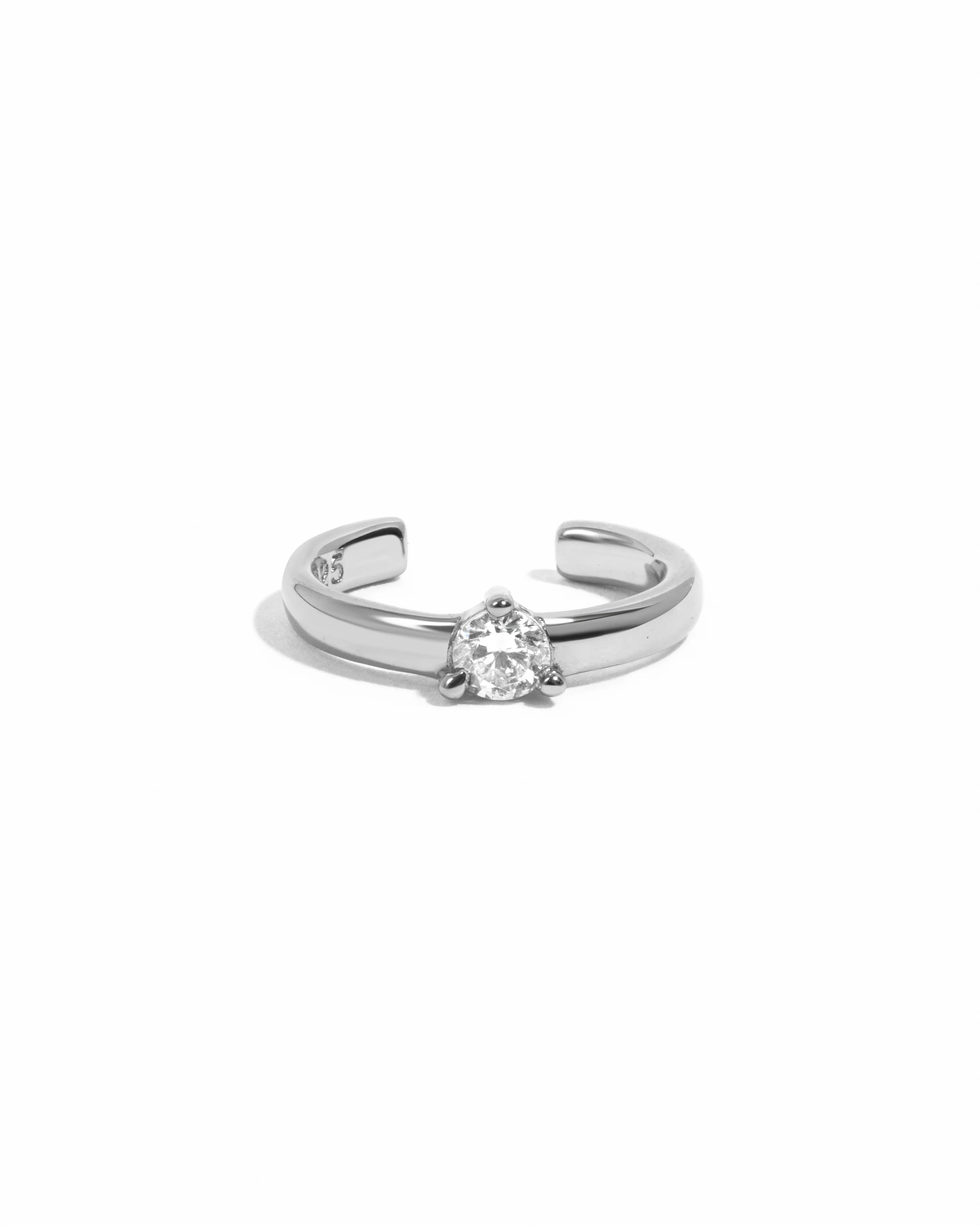 Solitaire Ear Cuff - Image 3