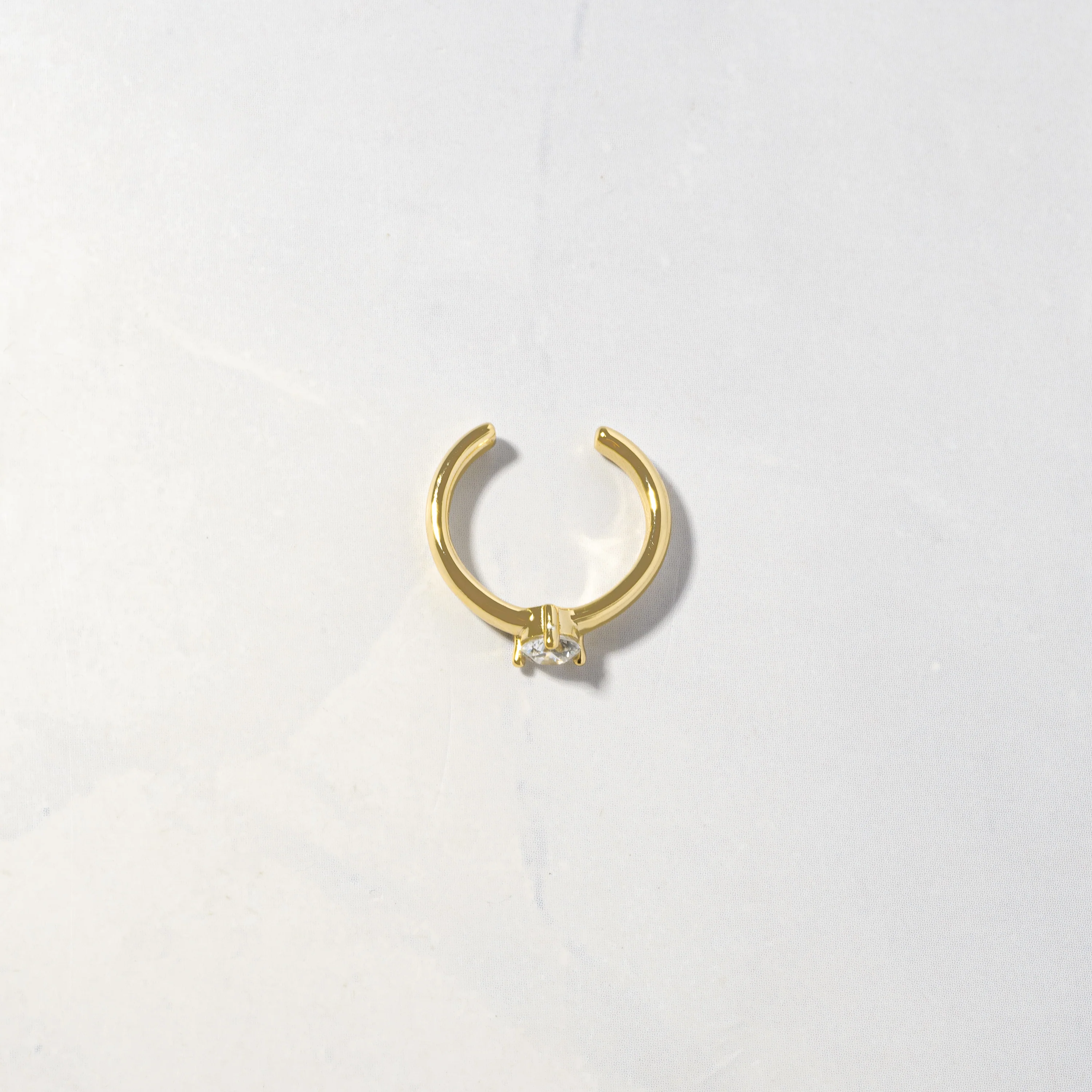 Solitaire Ear Cuff - Image 8
