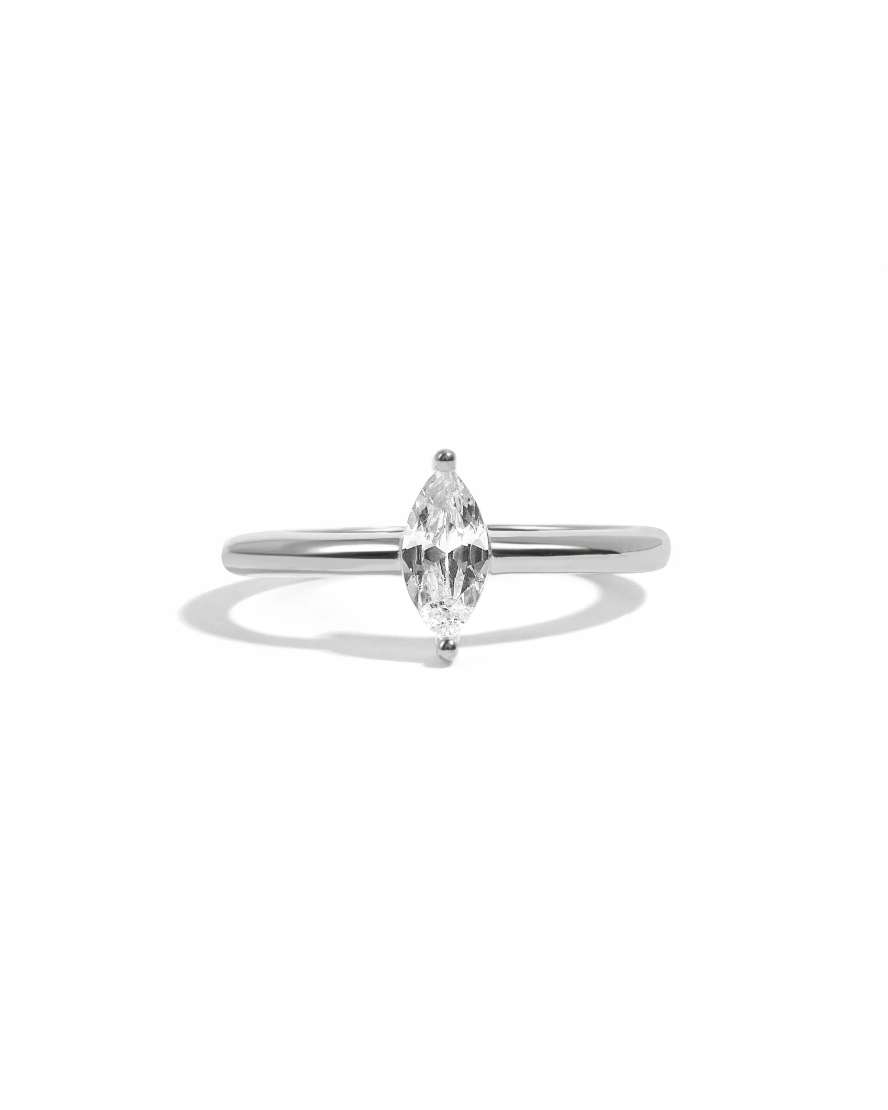 Solitaire Marquise Ring - Image 10