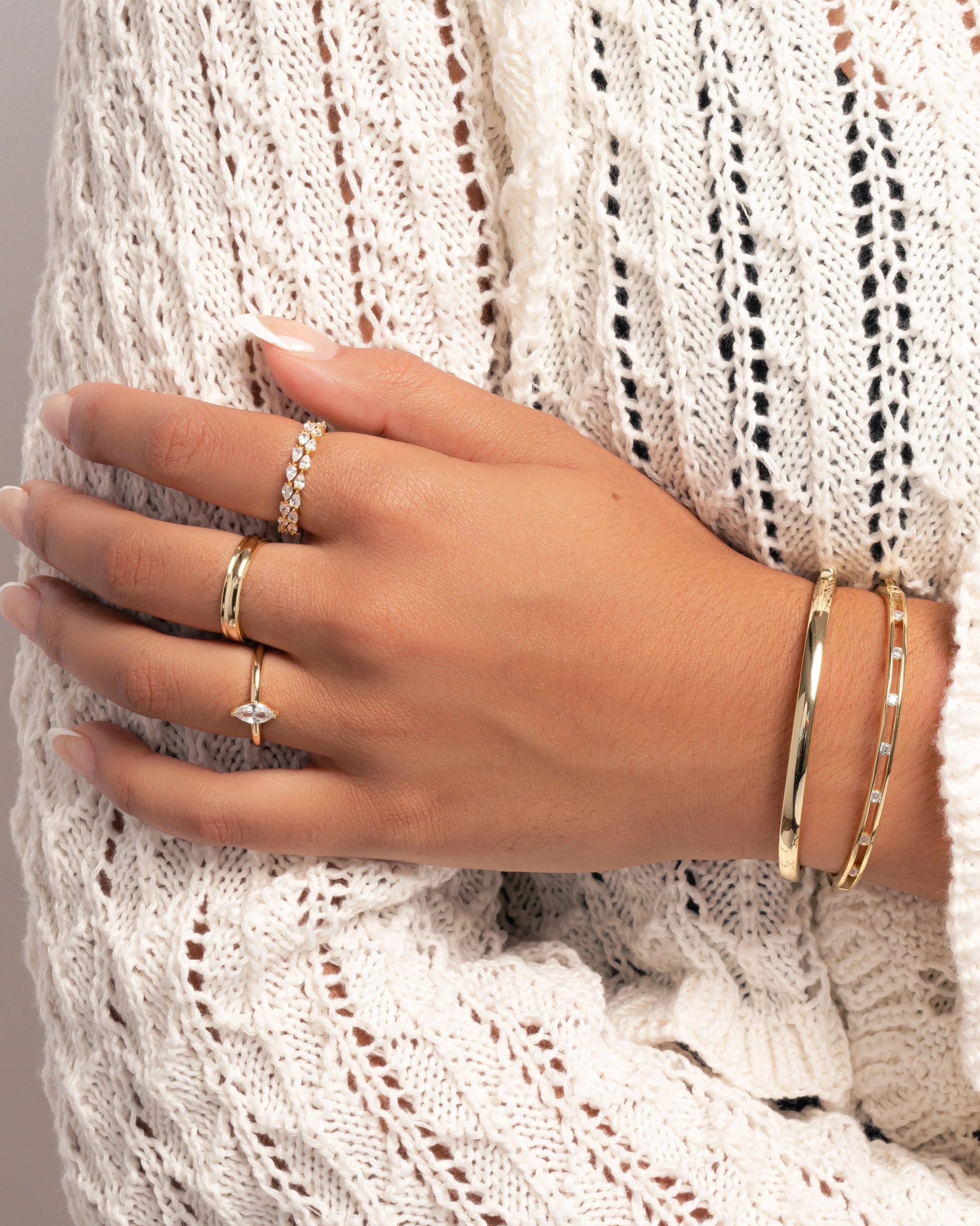 Solitaire Marquise Ring - Image 7