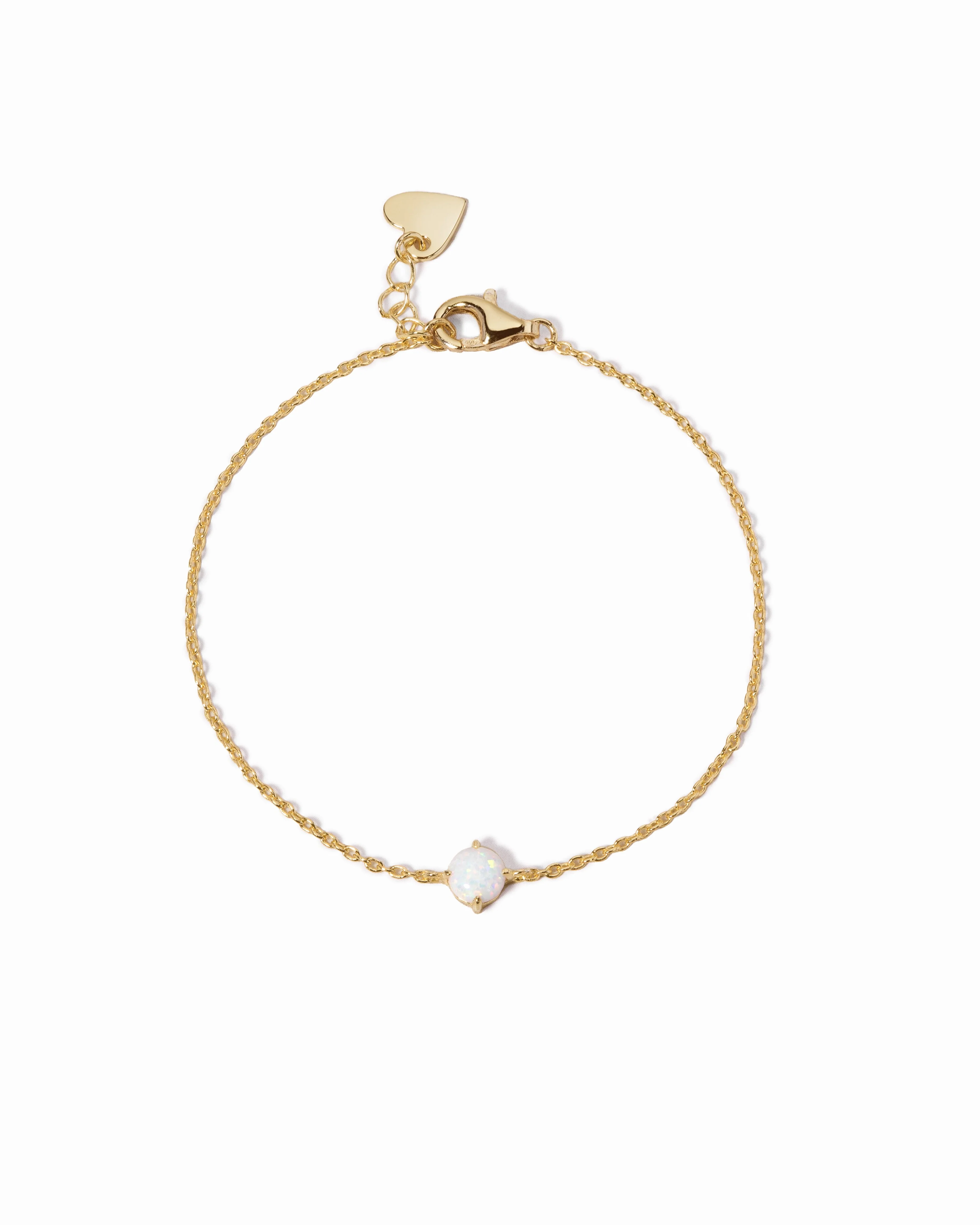 Solitaire Opal Bracelet