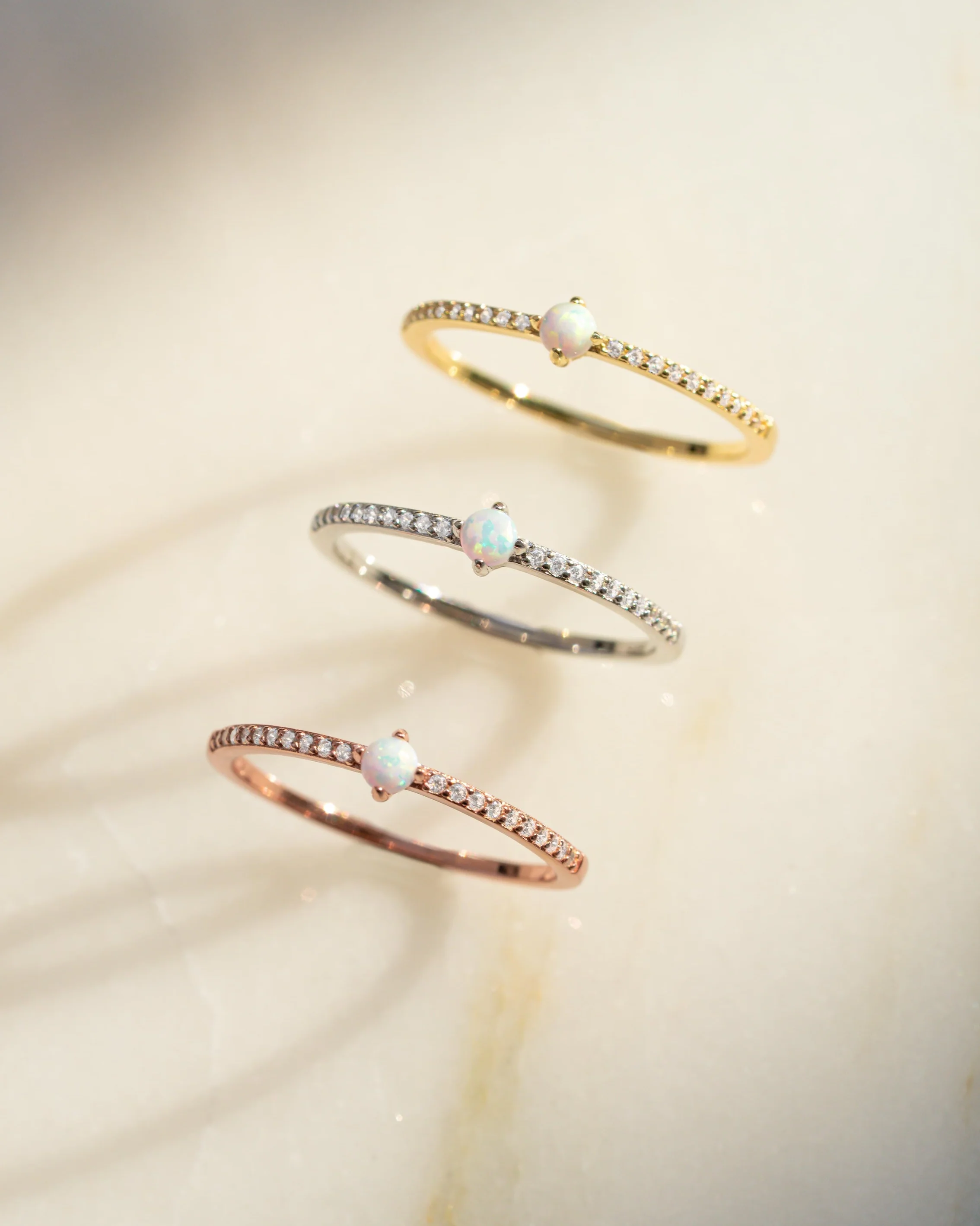 Solitaire Opal Ring - Image 3