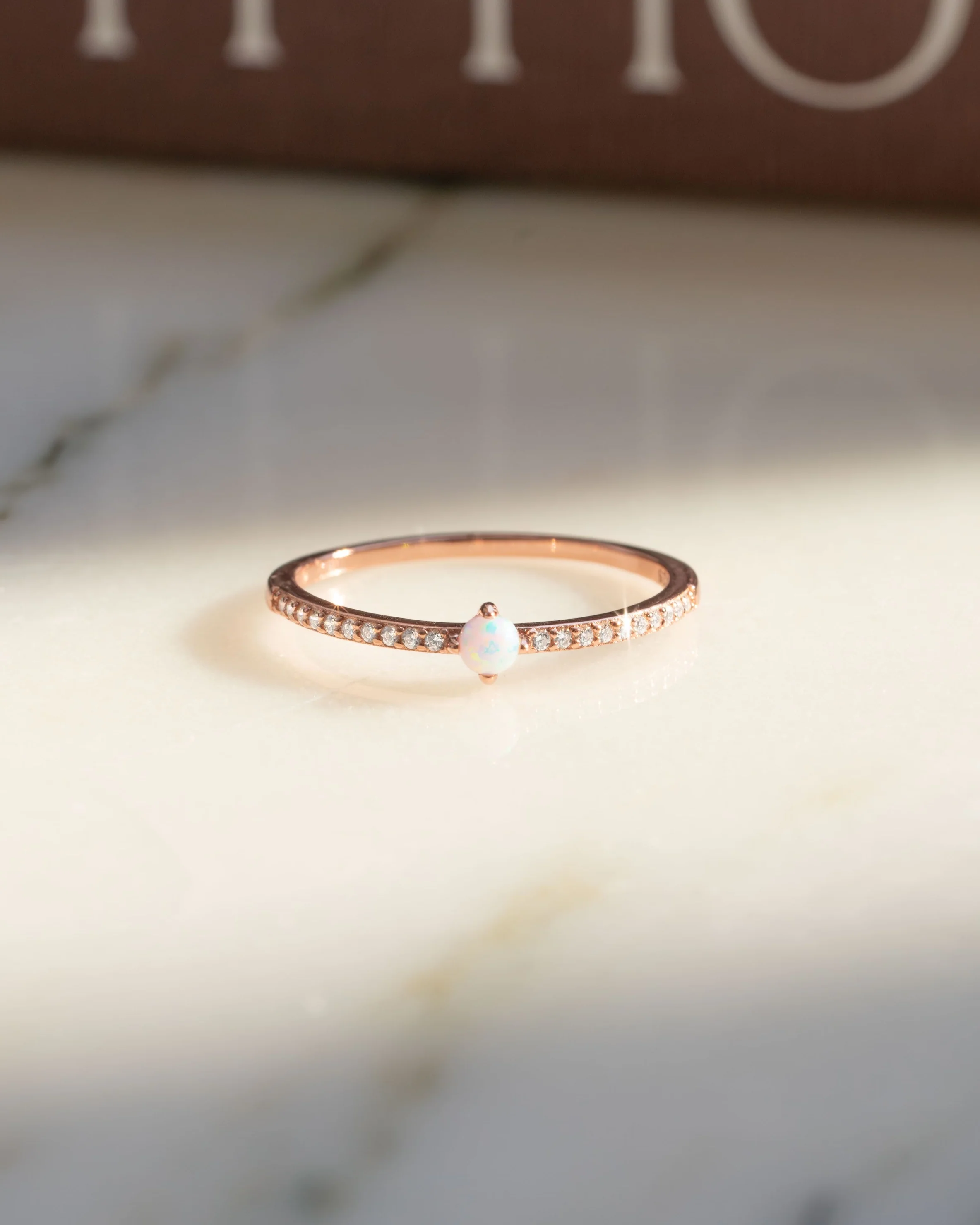 Solitaire Opal Ring - Image 8