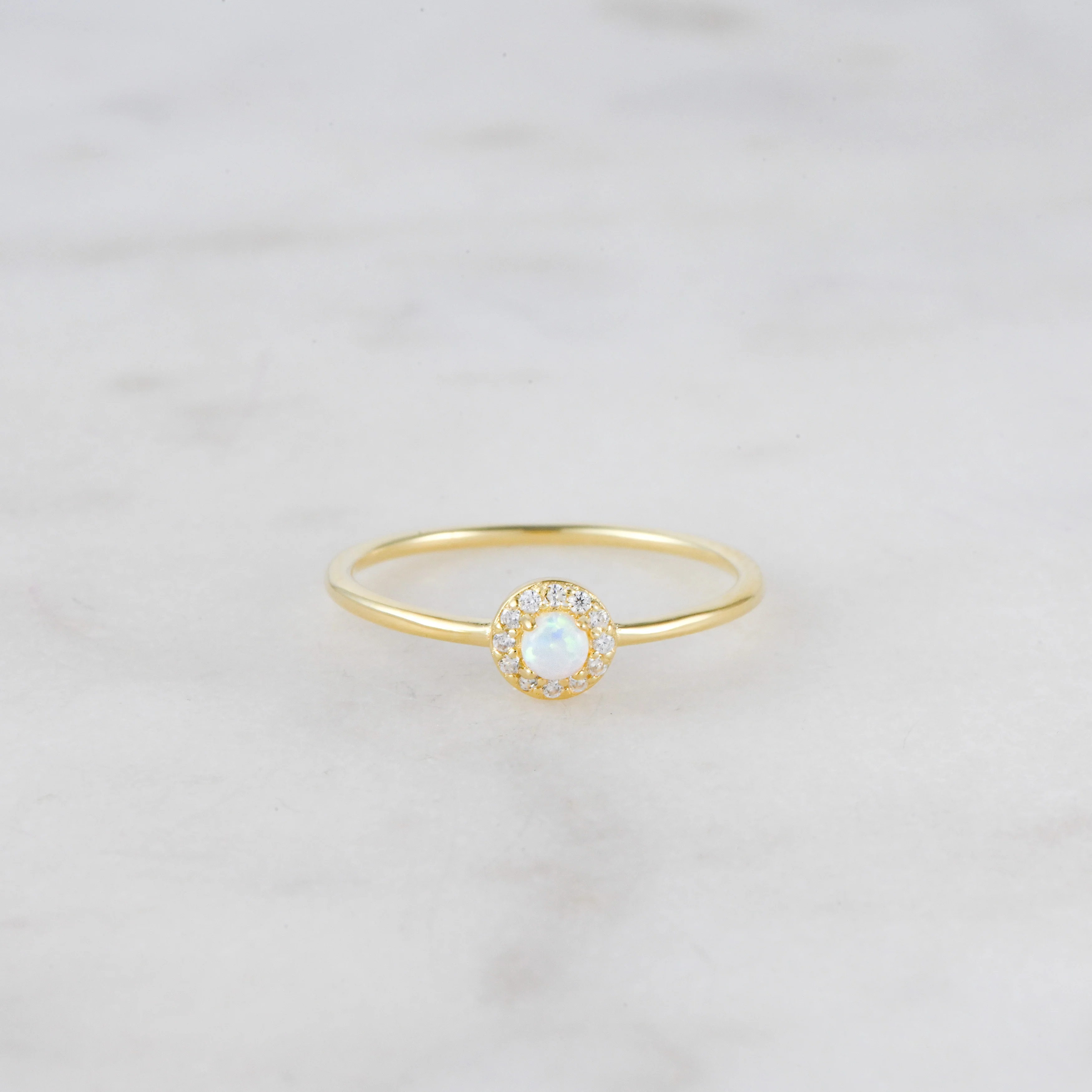 Solitaire Opal Ring - Image 4